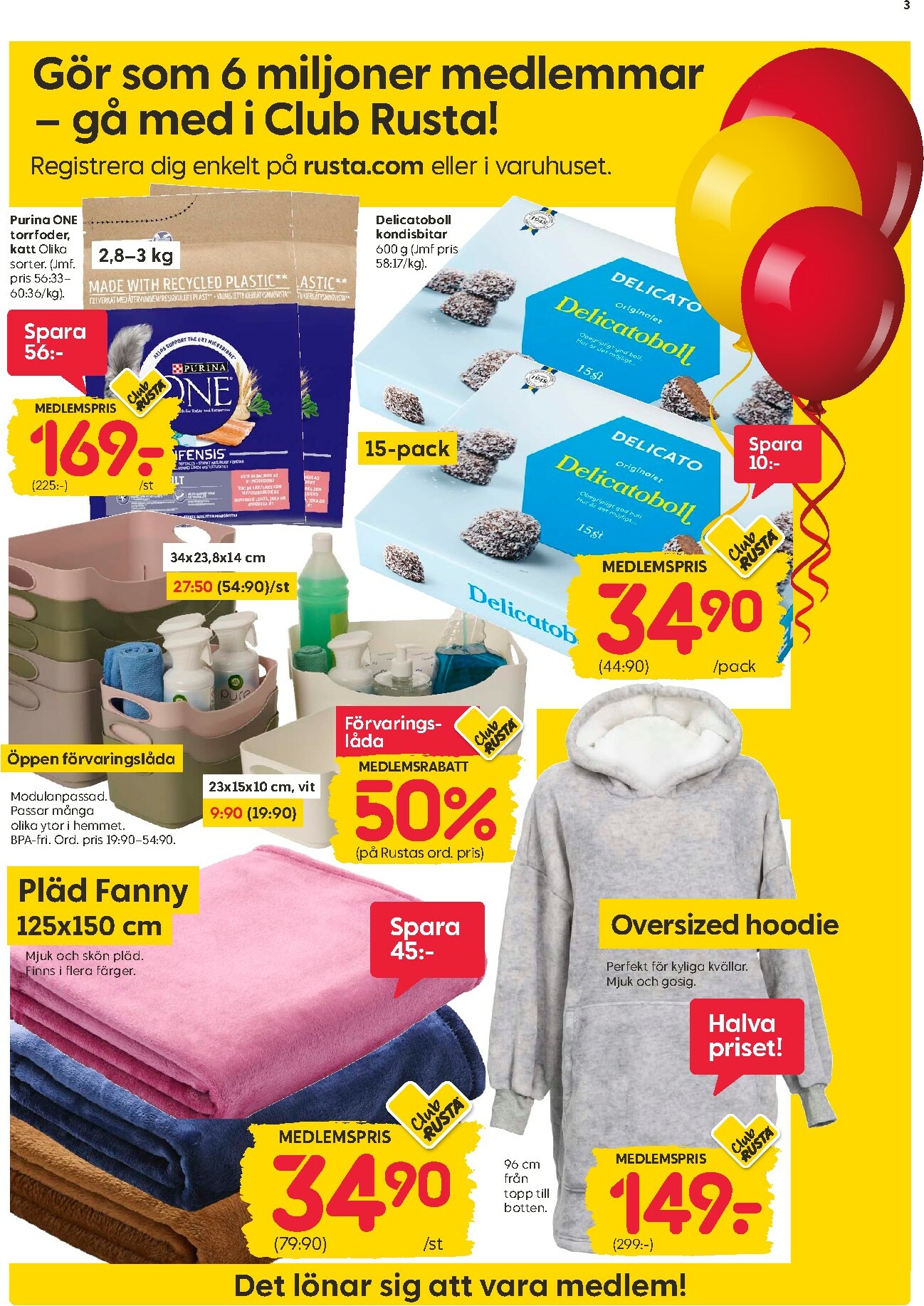 rusta - Rusta-reklambladet giltigt från 27/10 - 02/11 - page: 3