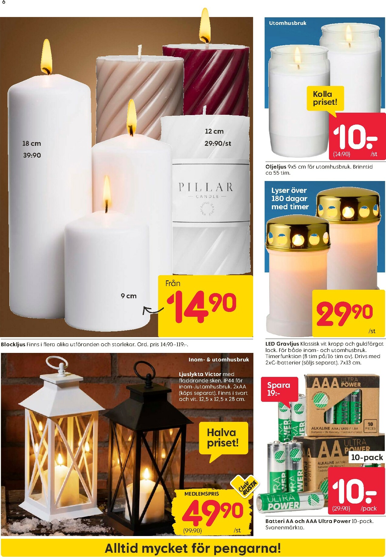 rusta - Rusta-reklambladet giltigt från 27/10 - 02/11 - page: 6