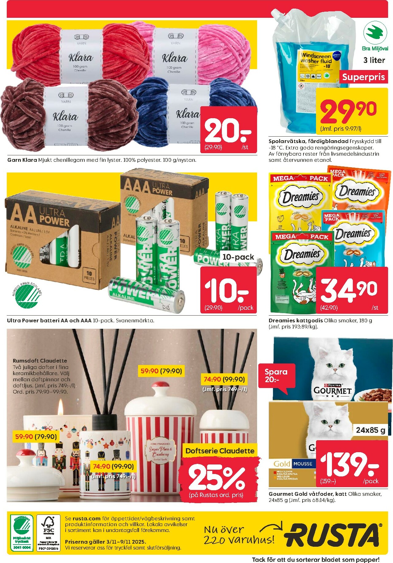 rusta - Rusta-reklambladet giltigt från 03/11 - 09/11 - page: 16