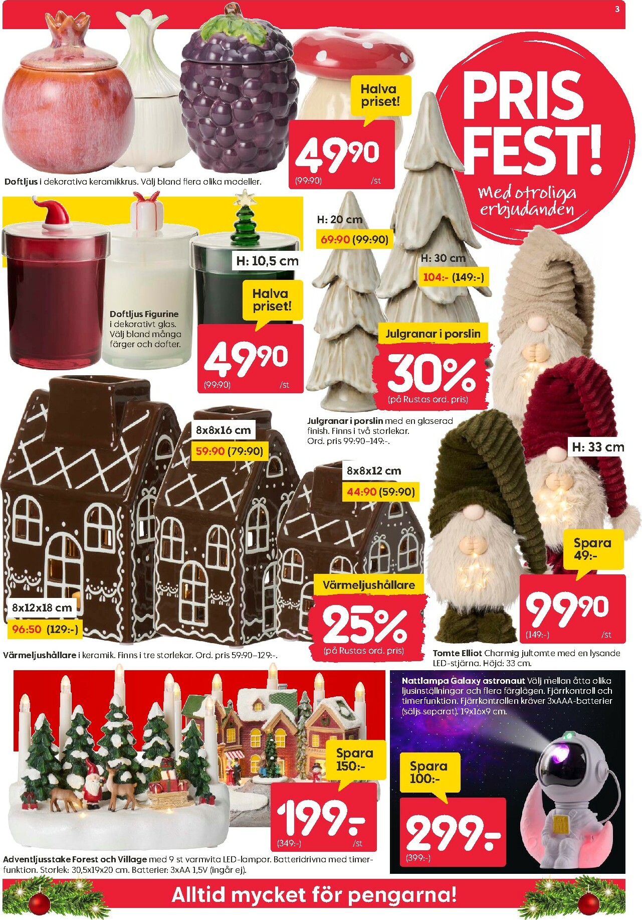 rusta - Rusta-reklambladet giltigt från 10/11 - 16/11 - page: 3