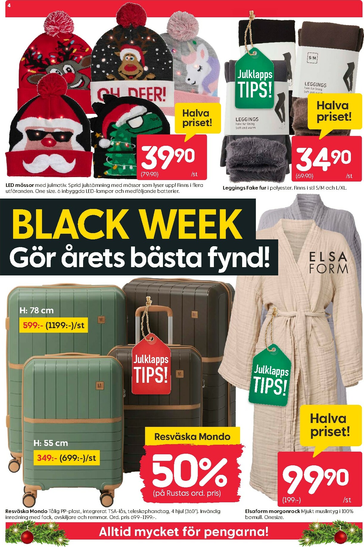 rusta - Rusta-reklambladet giltigt från 24/11 - 30/11 - page: 4