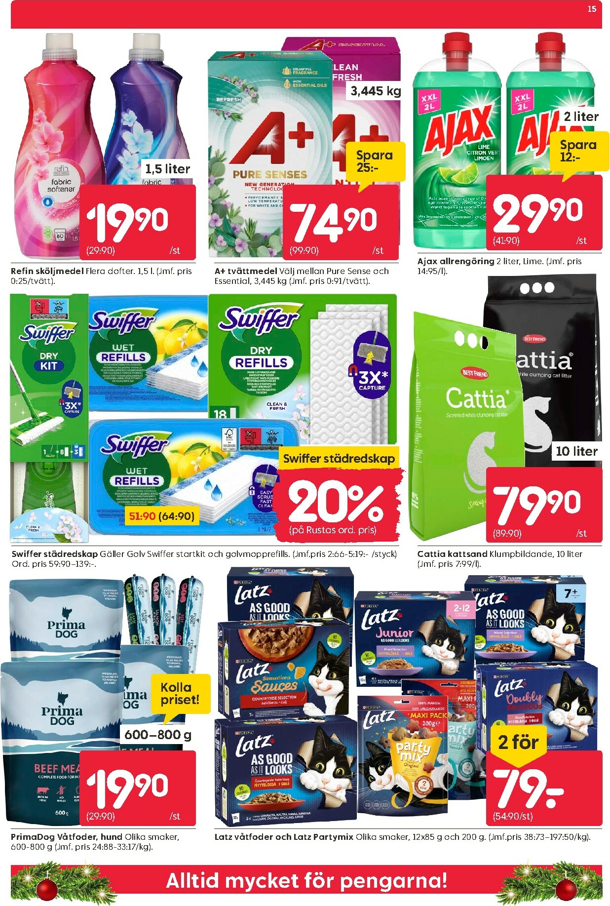 rusta - Rusta-reklambladet giltigt från 01/12 - 07/12 - page: 15