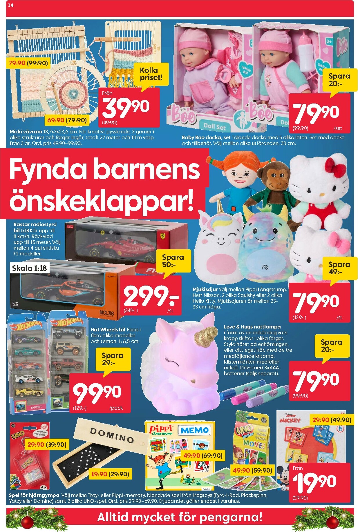 rusta - Rusta-reklambladet giltigt från 01/12 - 07/12 - page: 14