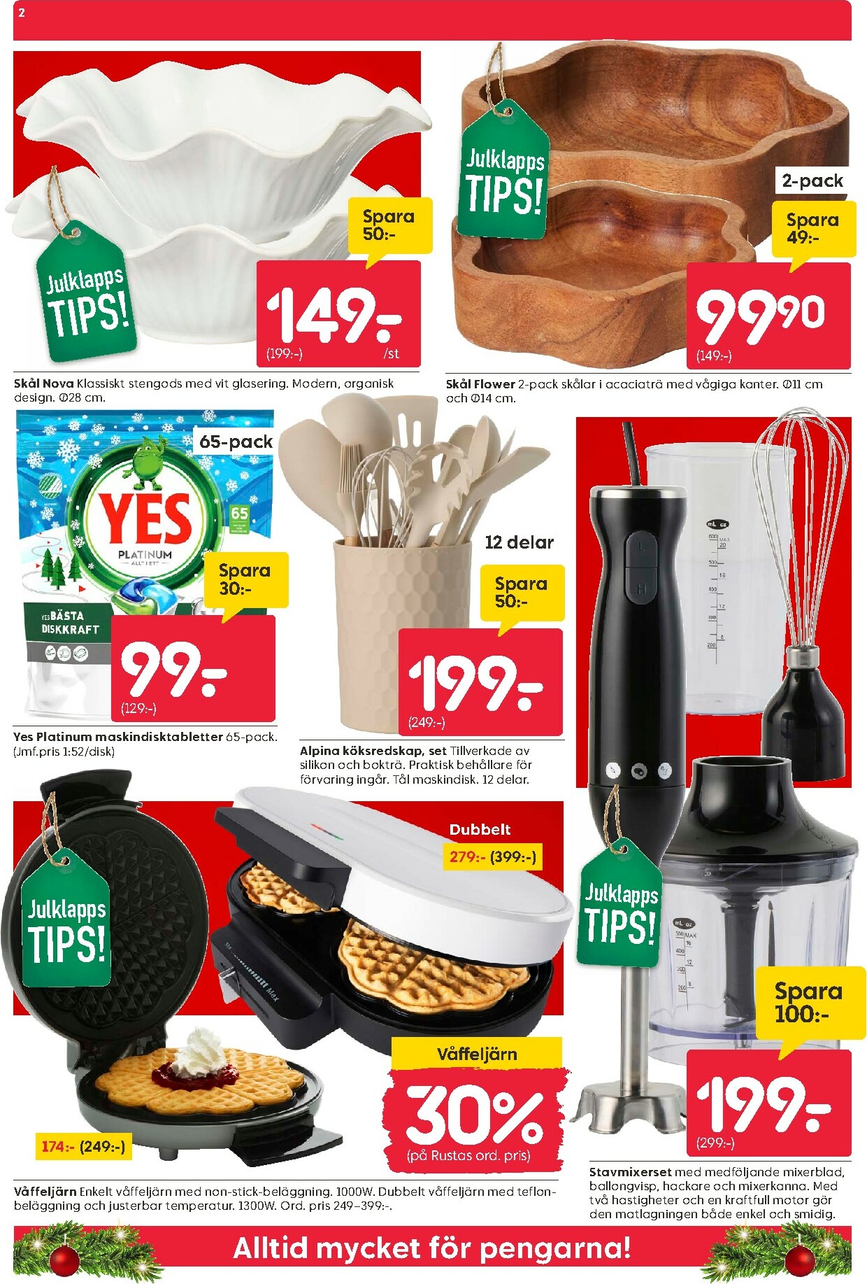 rusta - Rusta-reklambladet giltigt från 08/12 - 14/12 - page: 2