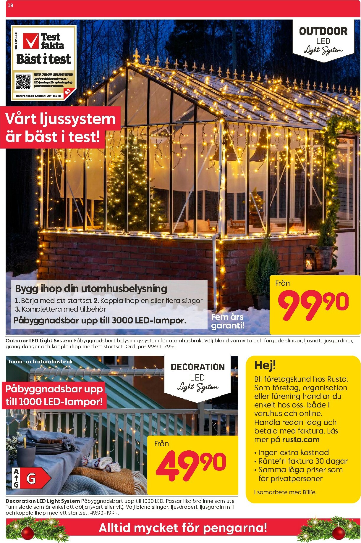 rusta - Rusta-reklambladet giltigt från 08/12 - 14/12 - page: 18