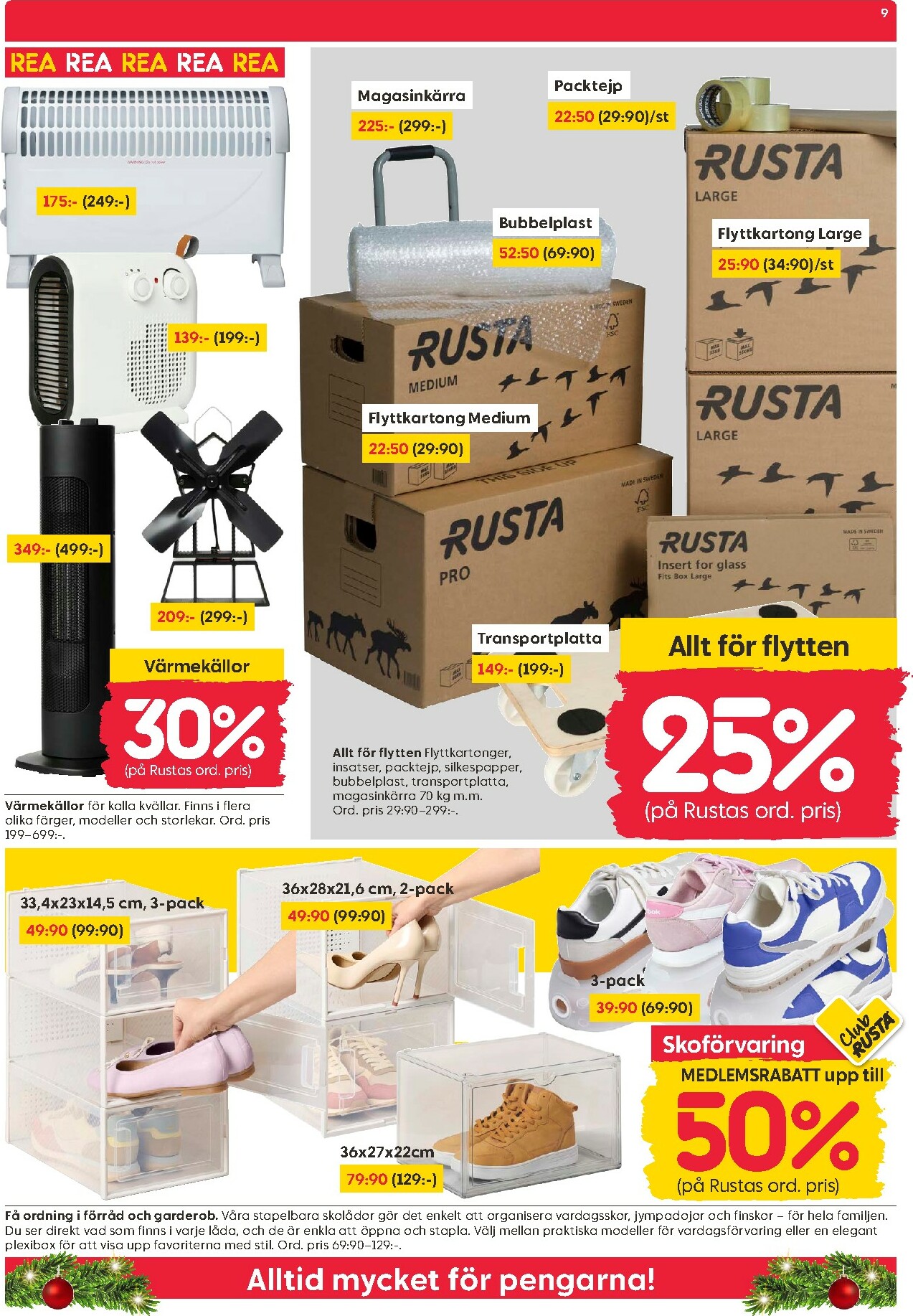 rusta - Rusta-reklambladet giltigt från 24/12 - 04/01 - page: 9