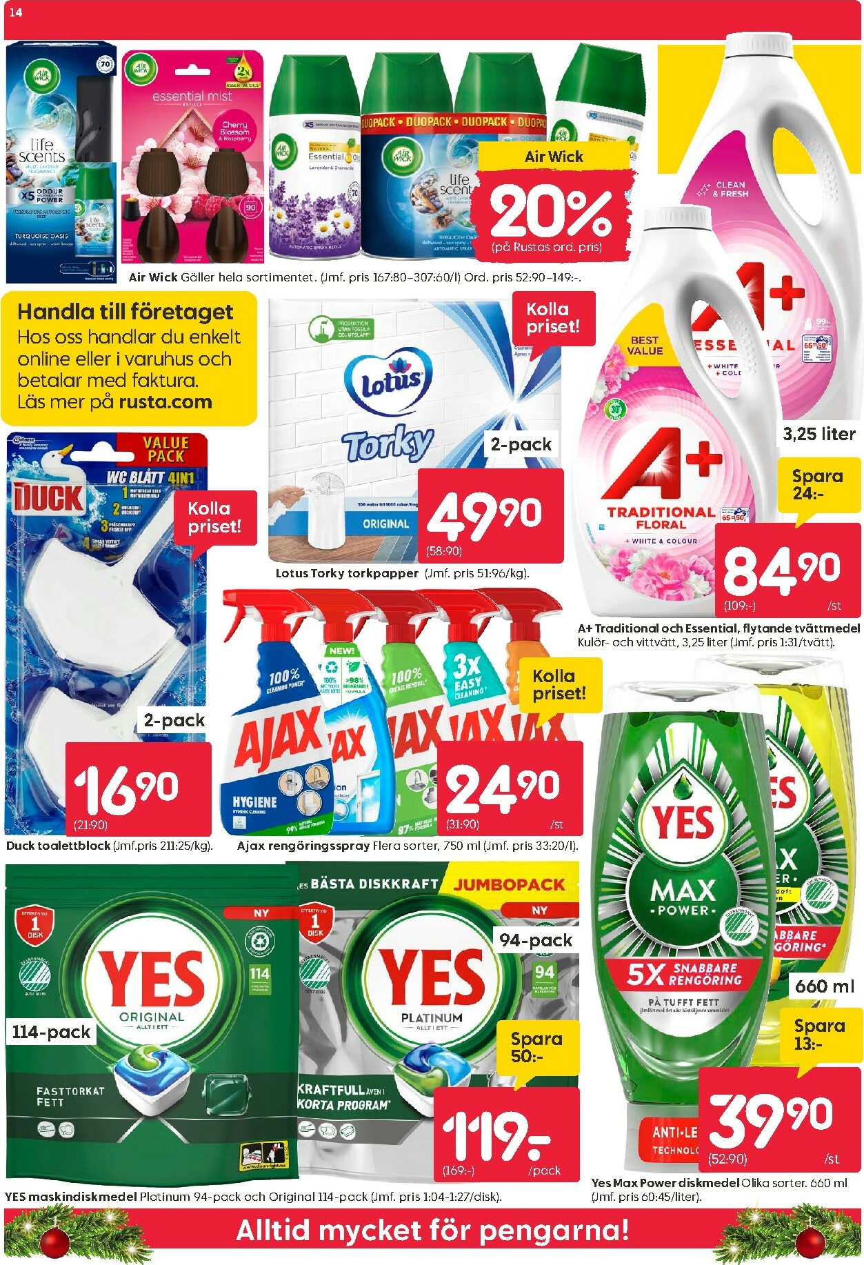 rusta - Rusta-reklambladet giltigt från 24/12 - 04/01 - page: 14