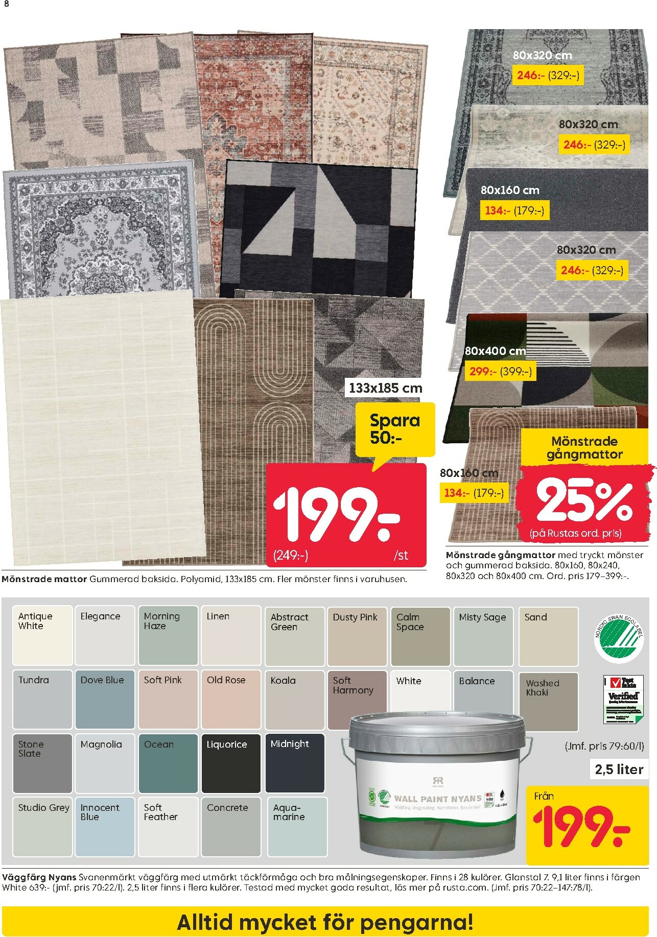 rusta - Rusta-reklambladet giltigt från 12/01 - 18/01 - page: 8