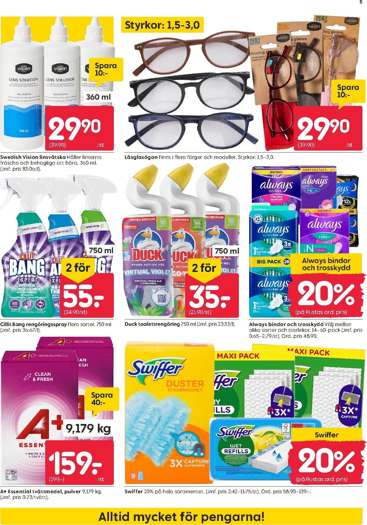 rusta - Rusta-reklambladet giltigt från 12/01 - 18/01 - page: 5