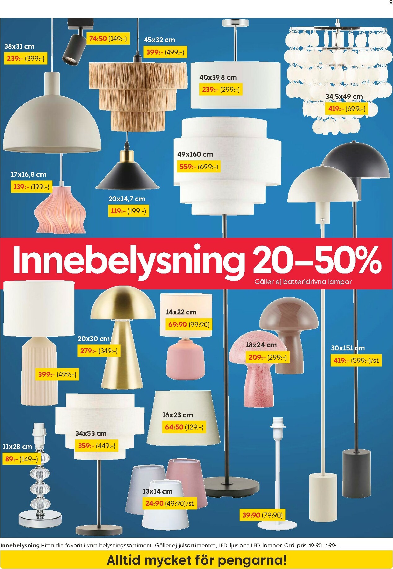 rusta - Rusta-reklambladet giltigt från 12/01 - 18/01 - page: 9