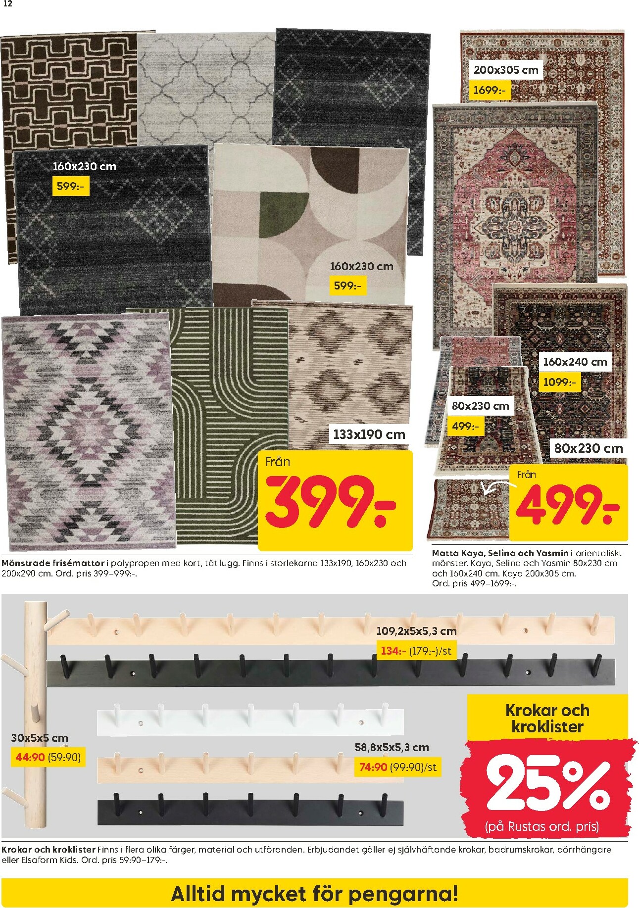 rusta - Rusta-reklambladet giltigt från 19/01 - 25/01 - page: 12