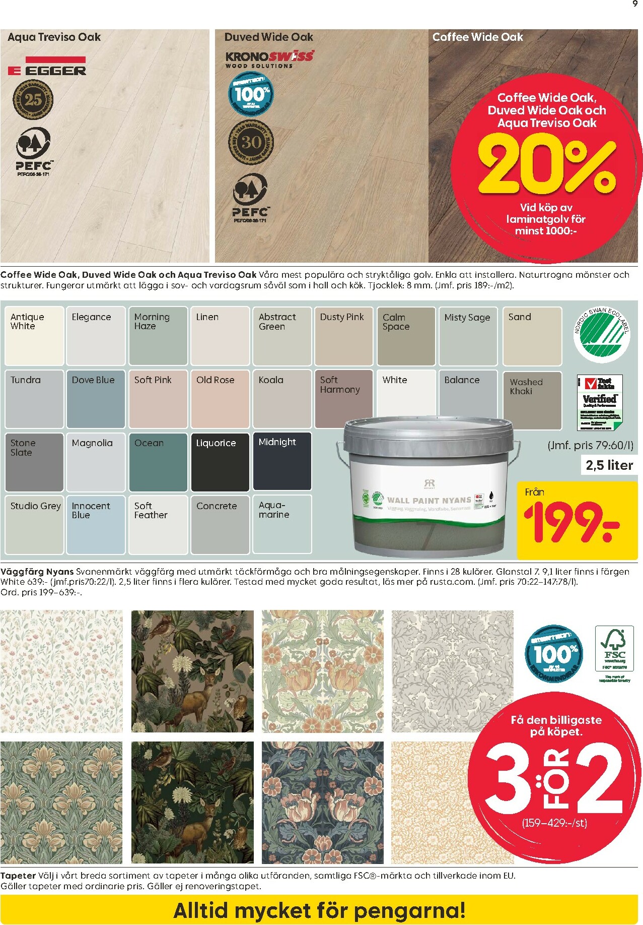 rusta - Rusta-reklambladet giltigt från 19/01 - 25/01 - page: 9