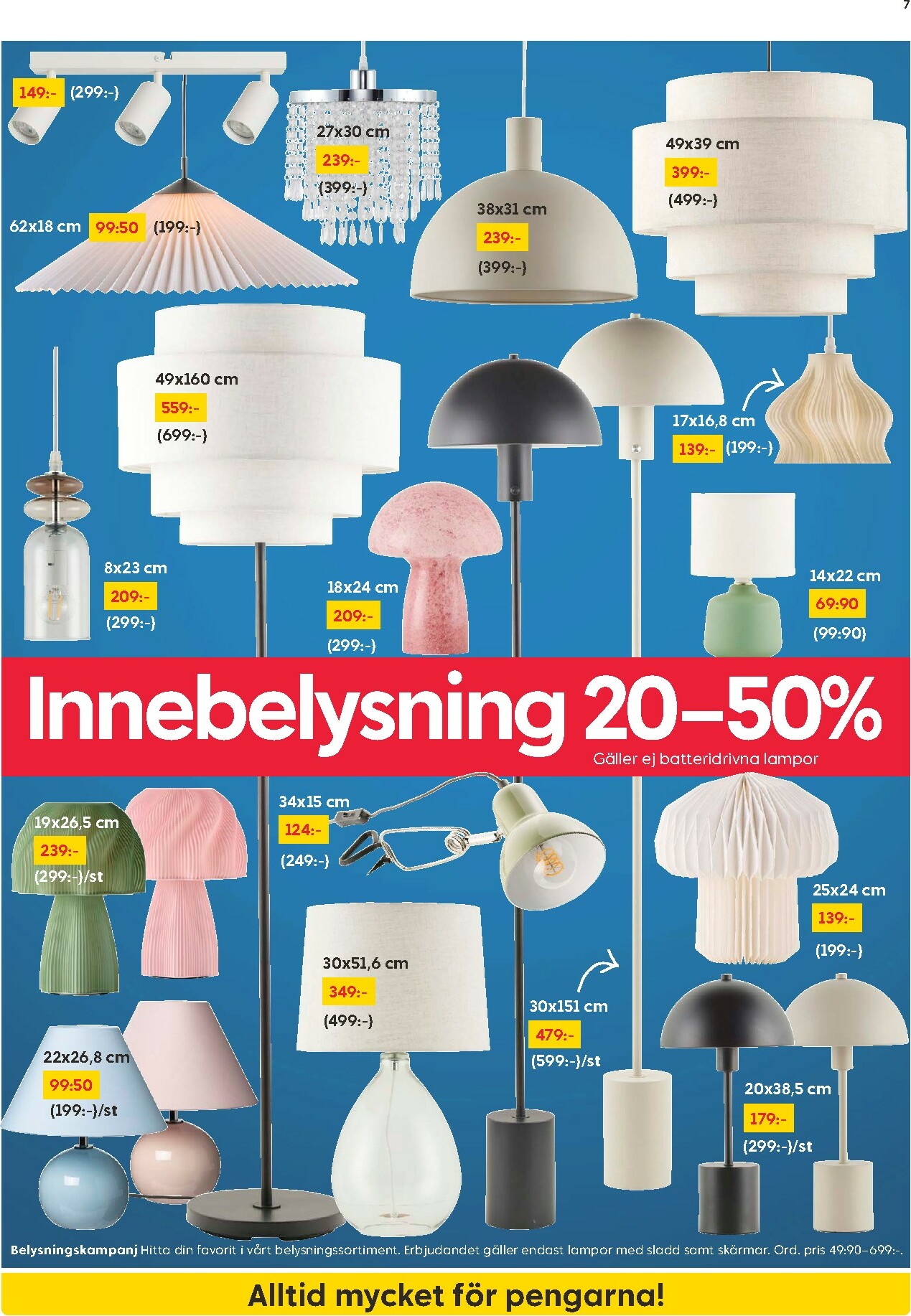 rusta - Rusta-reklambladet giltigt från 19/01 - 25/01 - page: 7