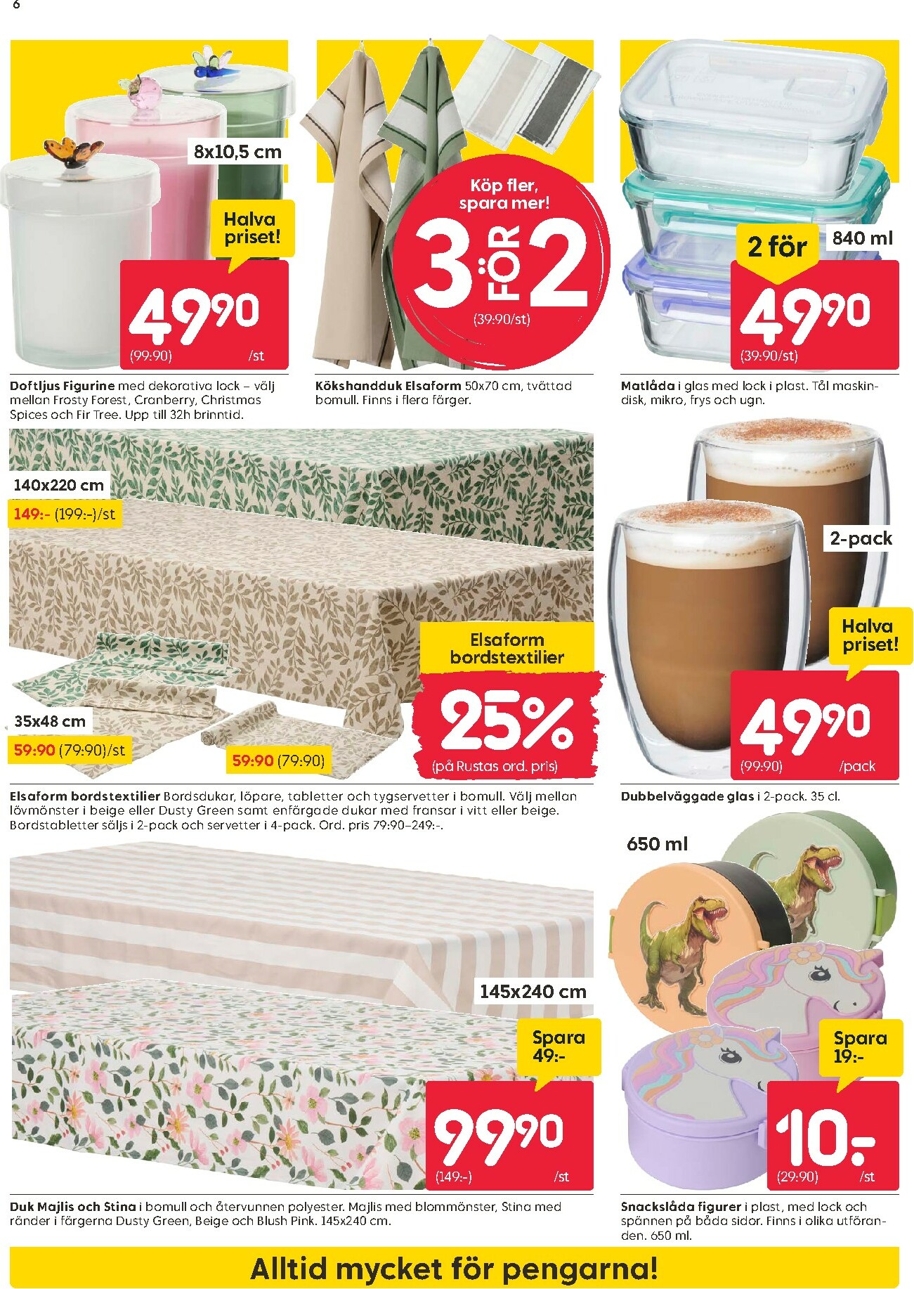 rusta - Rusta-reklambladet giltigt från 26/01 - 01/02 - page: 6