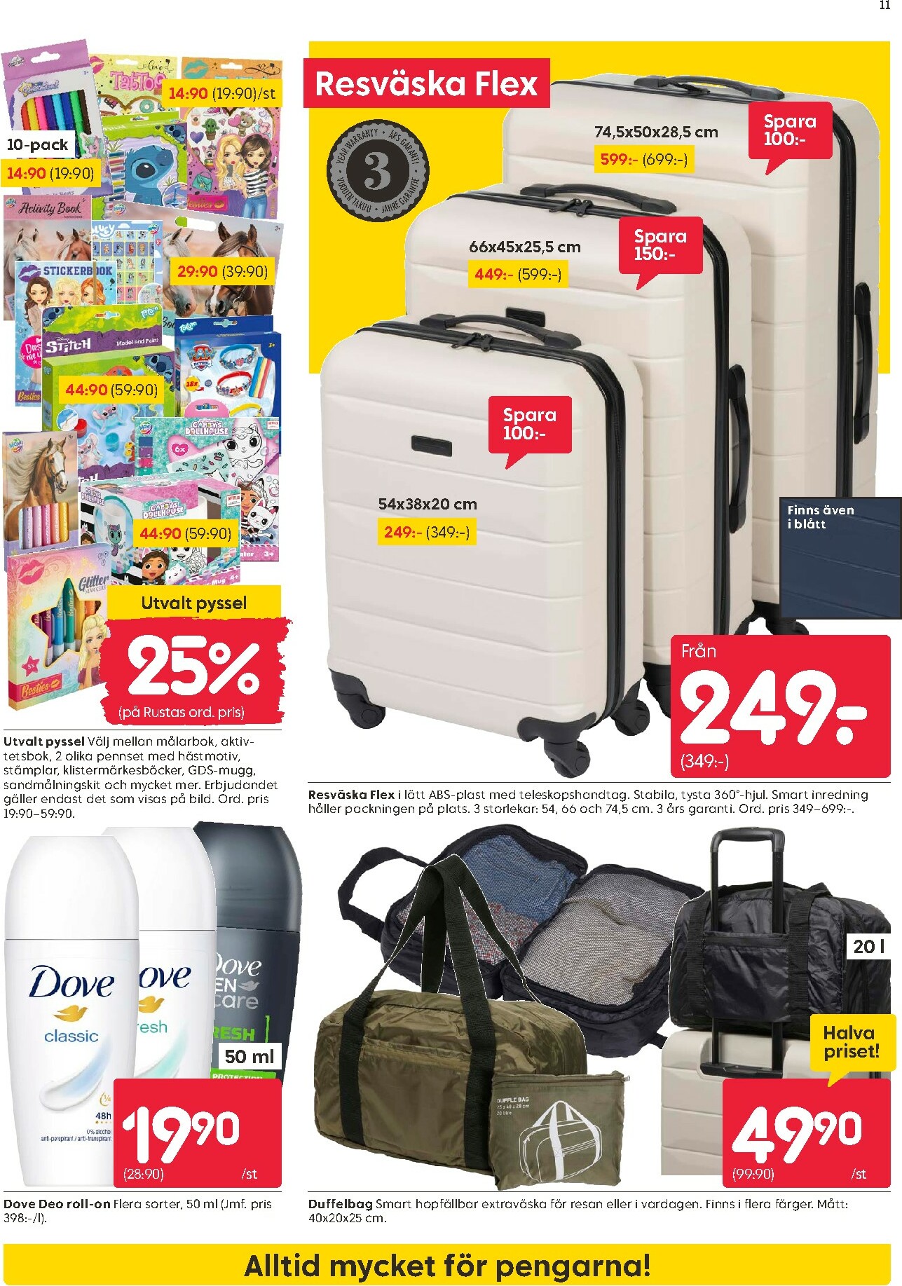 rusta - Rusta-reklambladet giltigt från 26/01 - 01/02 - page: 11