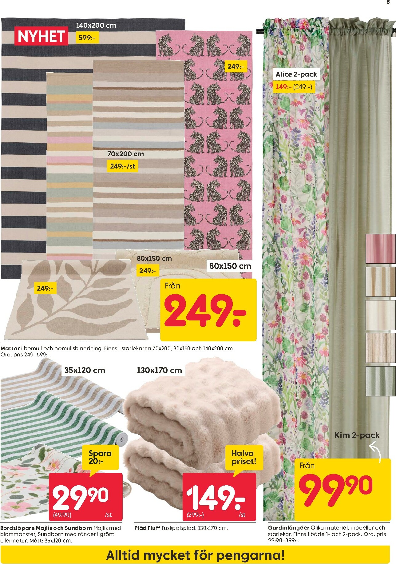 rusta - Rusta-reklambladet giltigt från 09/02/2026 - 15/02/2026 - page: 5