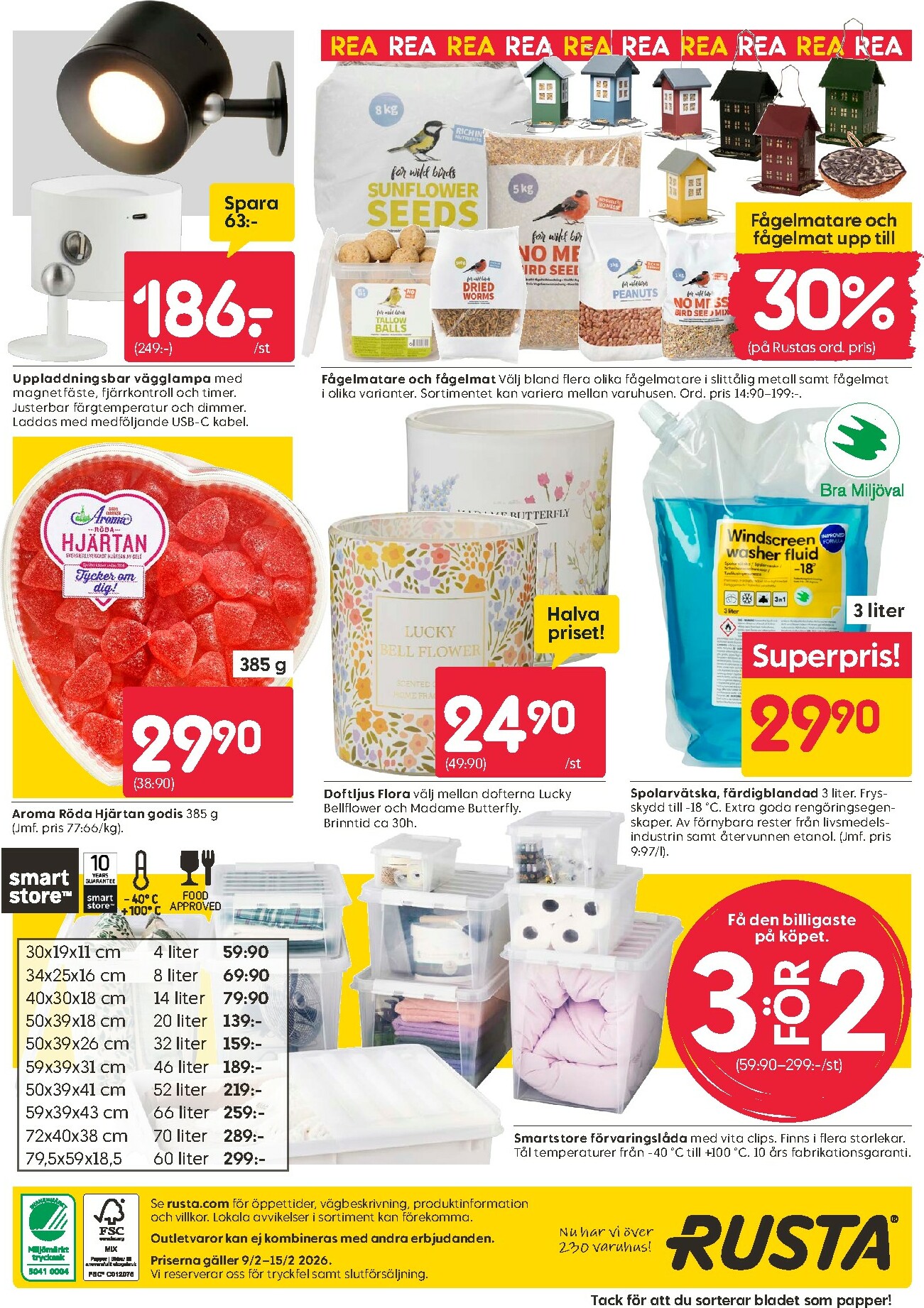 rusta - Rusta-reklambladet giltigt från 09/02/2026 - 15/02/2026 - page: 12