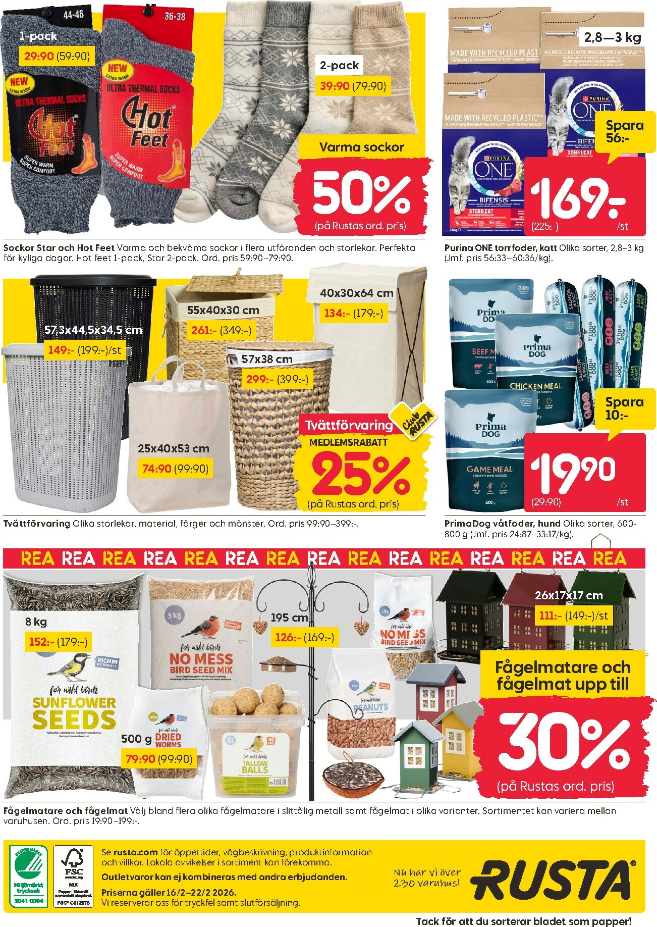 rusta - Rusta-reklambladet giltigt från 16/02/2026 - 22/02/2026 - page: 12