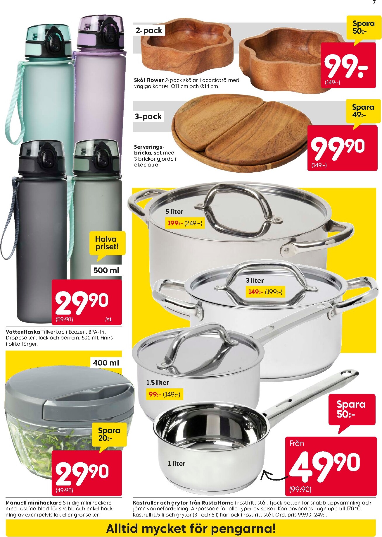 rusta - Rusta-reklambladet giltigt från 23/02/2026 - 01/03/2026 - page: 7