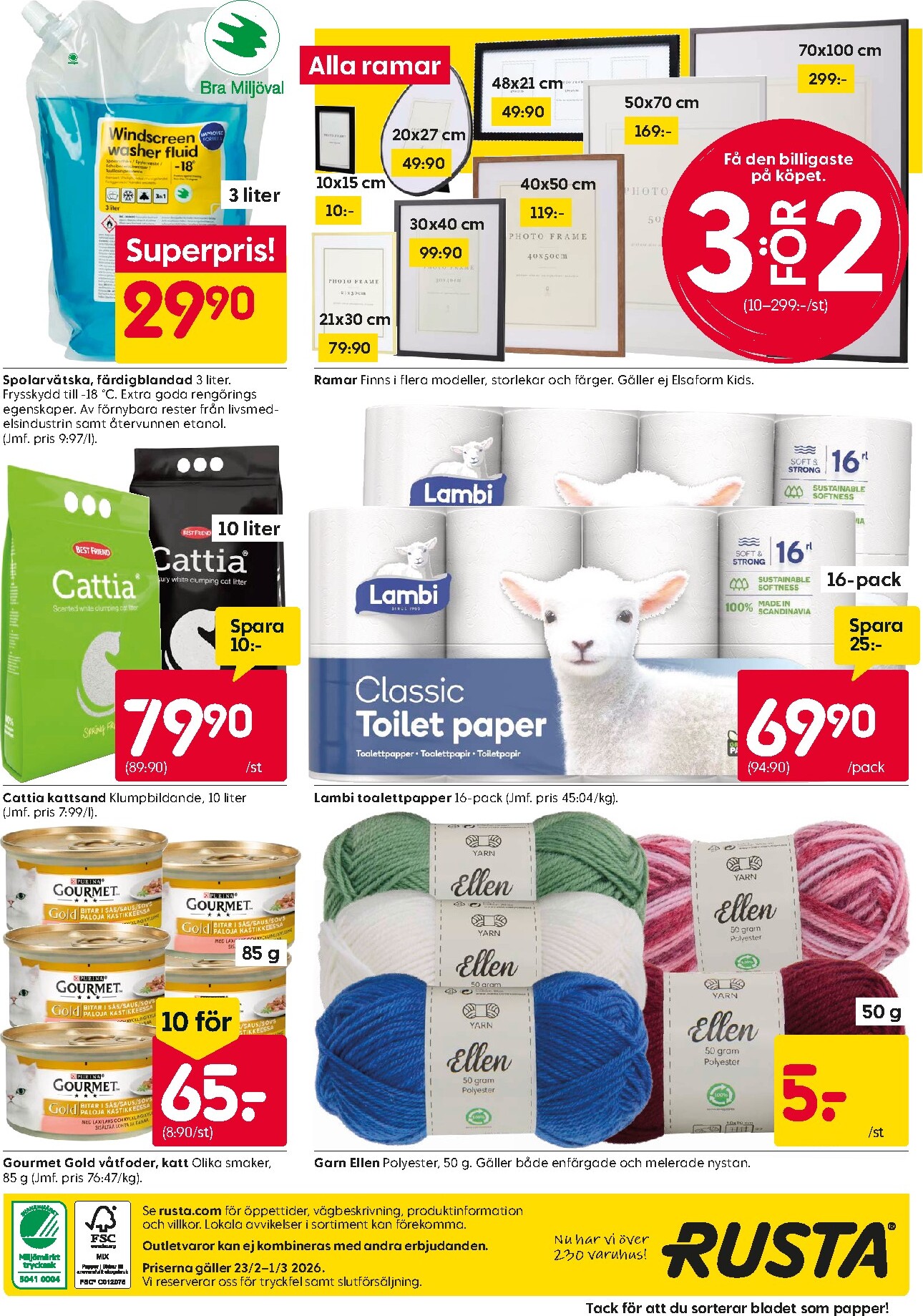 rusta - Rusta-reklambladet giltigt från 23/02/2026 - 01/03/2026 - page: 16