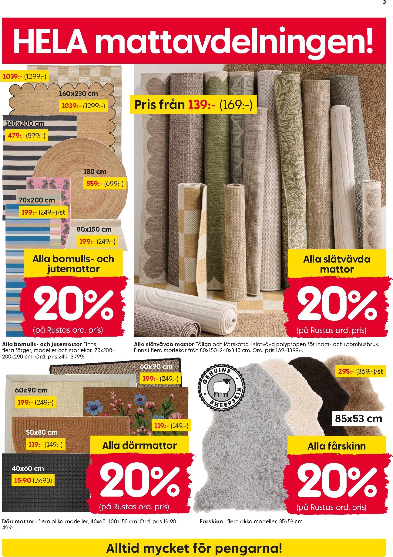 rusta - Rusta-reklambladet giltigt från 23/02/2026 - 01/03/2026 - page: 3