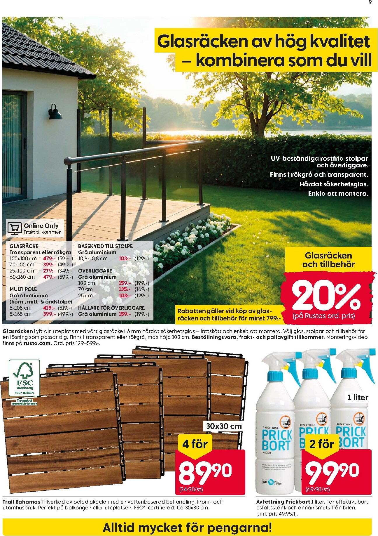 rusta - Rusta-reklambladet giltigt från 23/02/2026 - 01/03/2026 - page: 9