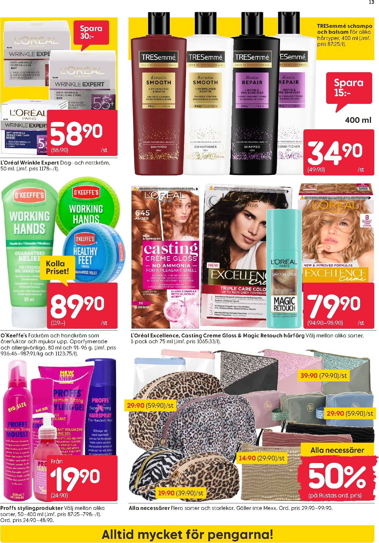 rusta - Rusta-reklambladet giltigt från 02/03/2026 - 08/03/2026 - page: 13