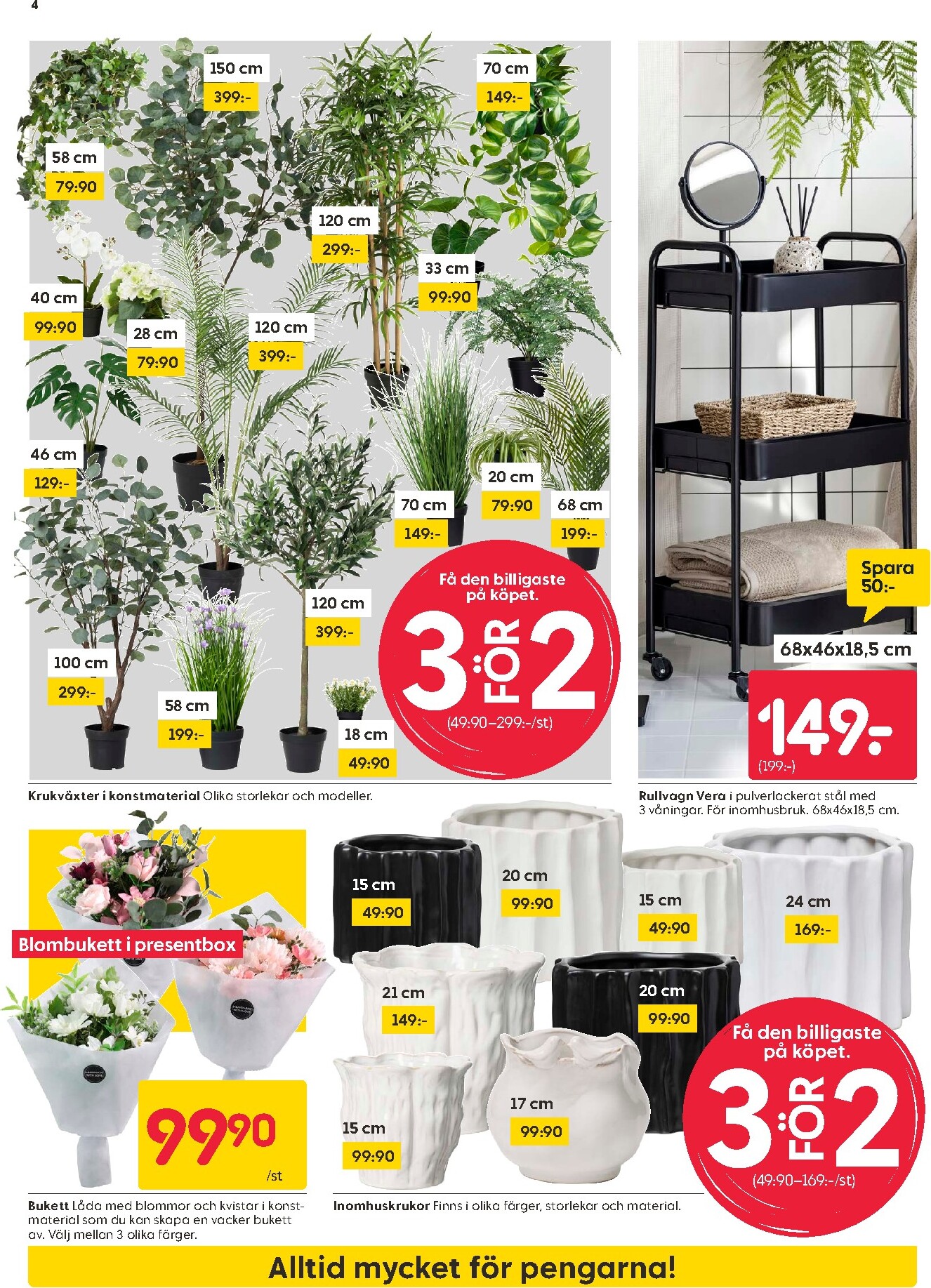 rusta - Rusta-reklambladet giltigt från 09/03/2026 - 15/03/2026 - page: 4