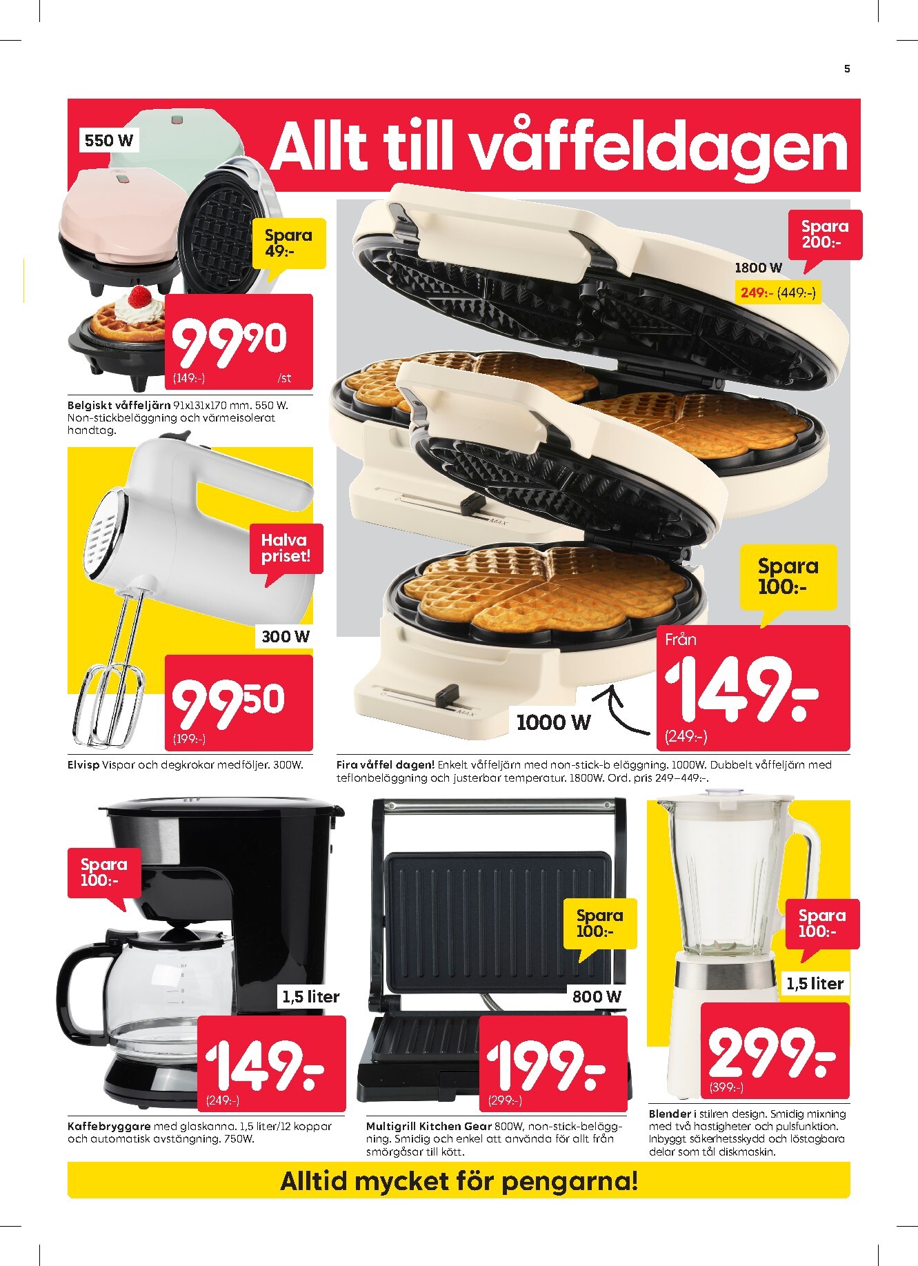 rusta - Rusta-reklambladet giltigt från 16/03/2026 - 22/03/2026 - page: 5