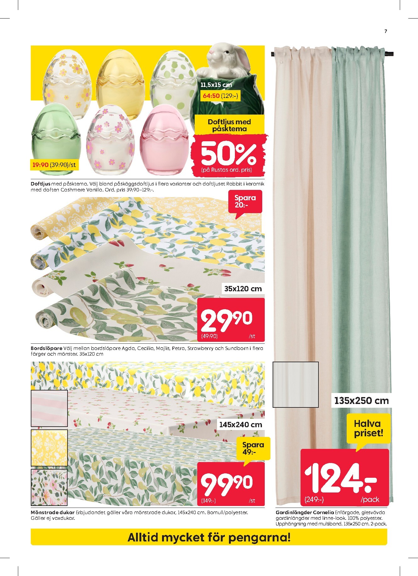 rusta - Rusta-reklambladet giltigt från 16/03/2026 - 22/03/2026 - page: 7