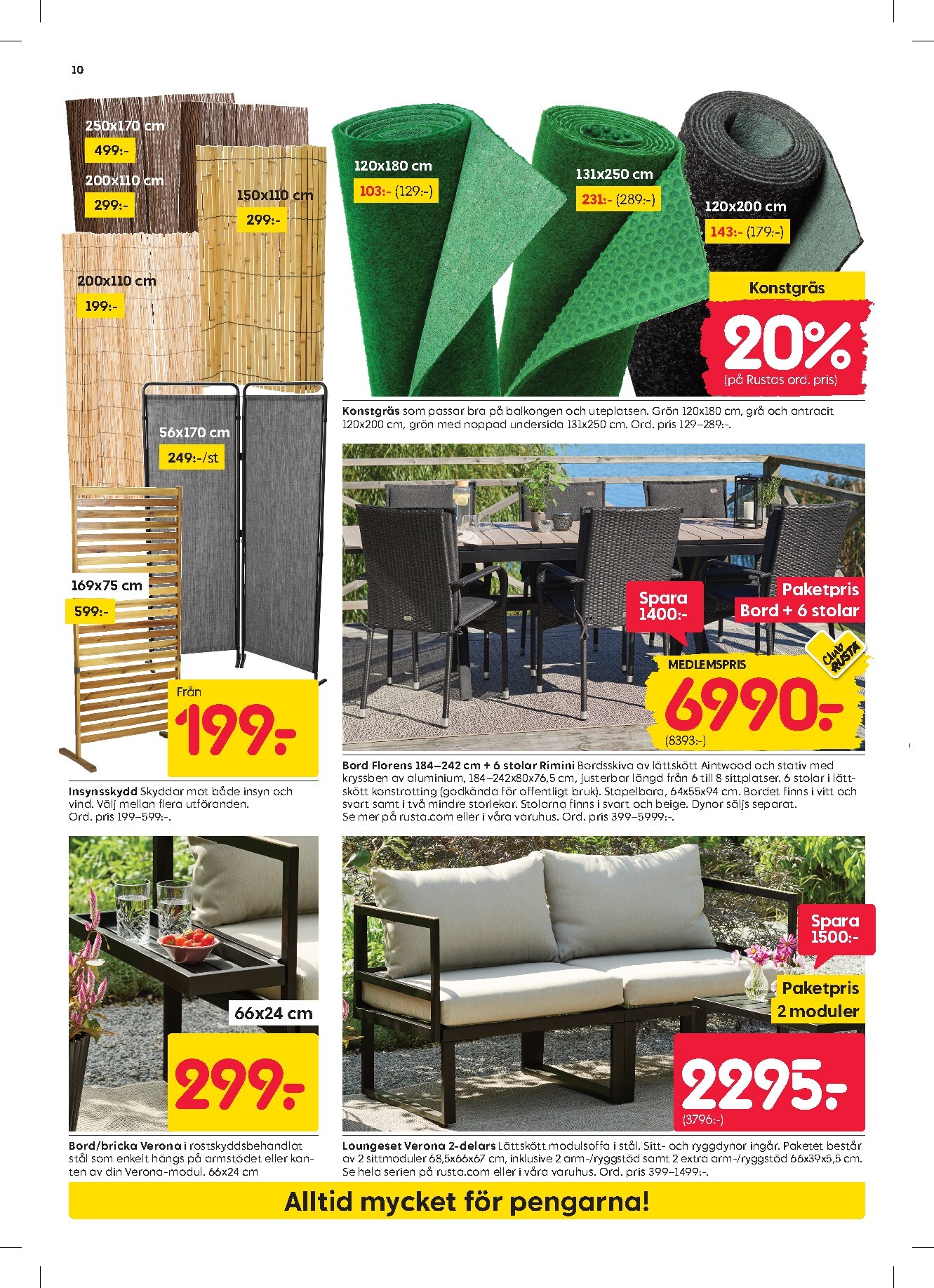 rusta - Rusta-reklambladet giltigt från 16/03/2026 - 22/03/2026 - page: 10