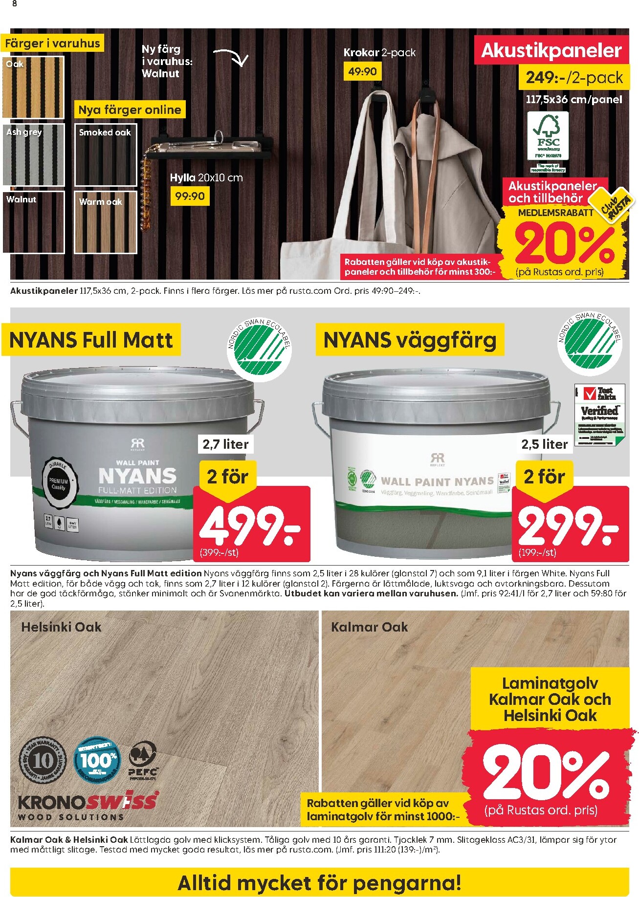 rusta - Rusta-reklambladet giltigt från 23/03/2026 - 29/03/2026 - page: 8