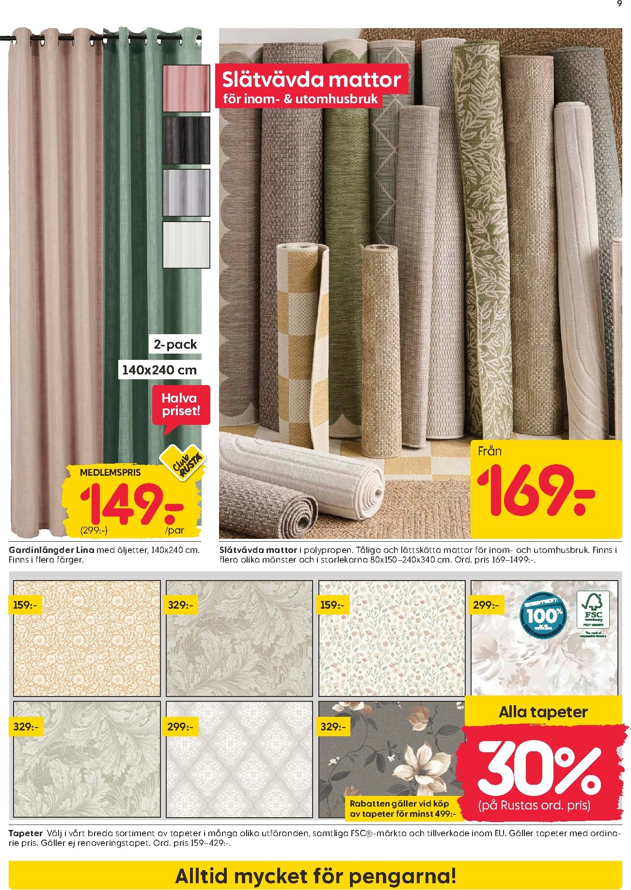 rusta - Rusta-reklambladet giltigt från 30/03/2026 - 06/04/2026 - page: 9