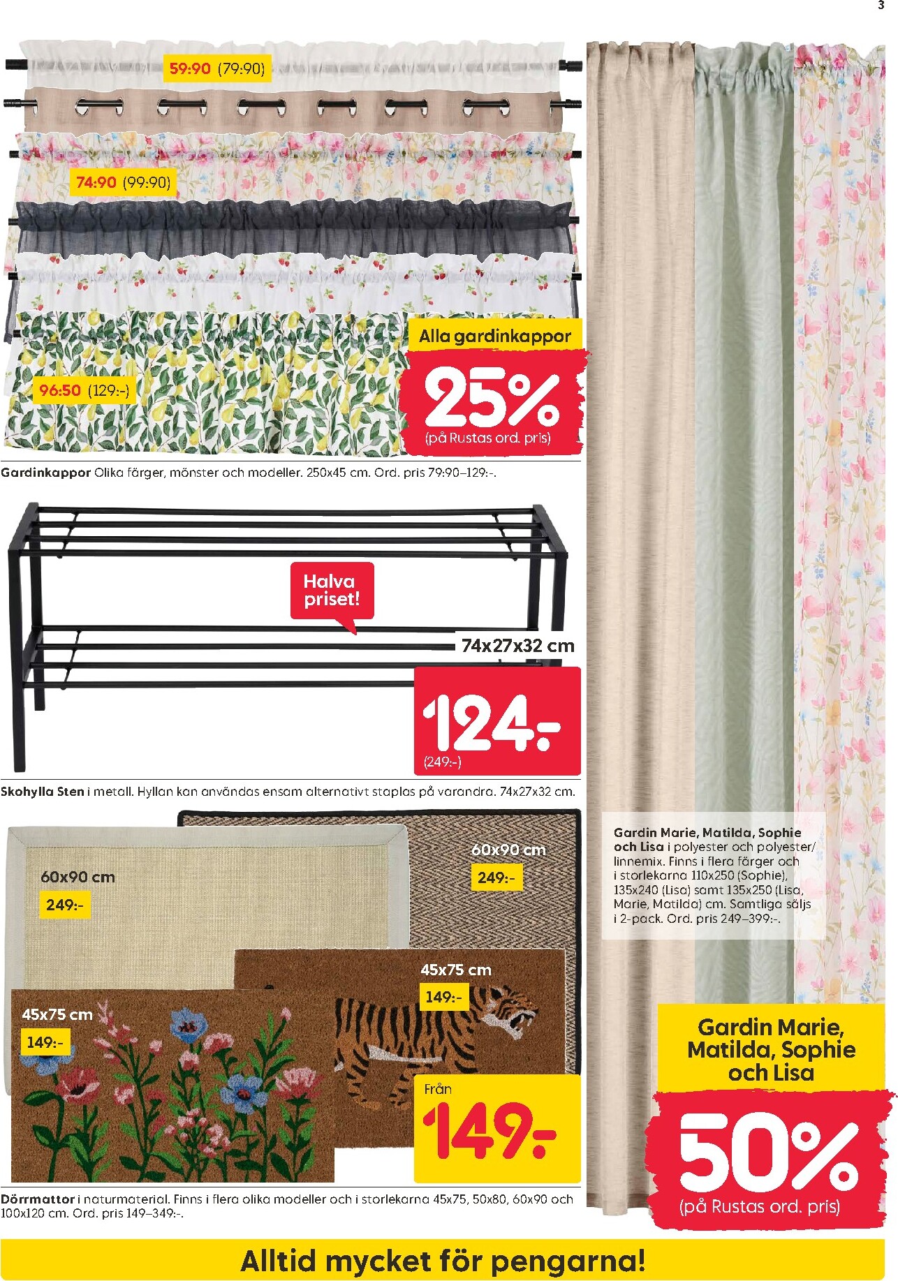 rusta - Rusta-reklambladet giltigt från 07/04/2026 - 12/04/2026 - page: 3