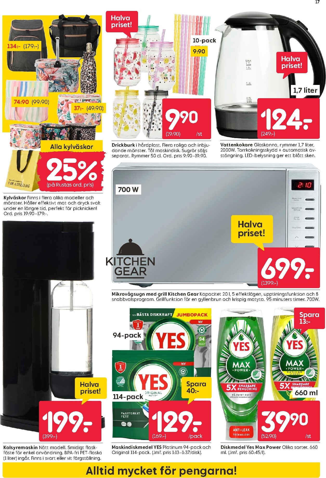 rusta - Aktuellt Rusta reklamblad giltigt från måndag 13/04/2026 till söndag 19/04/2026 - page: 17
