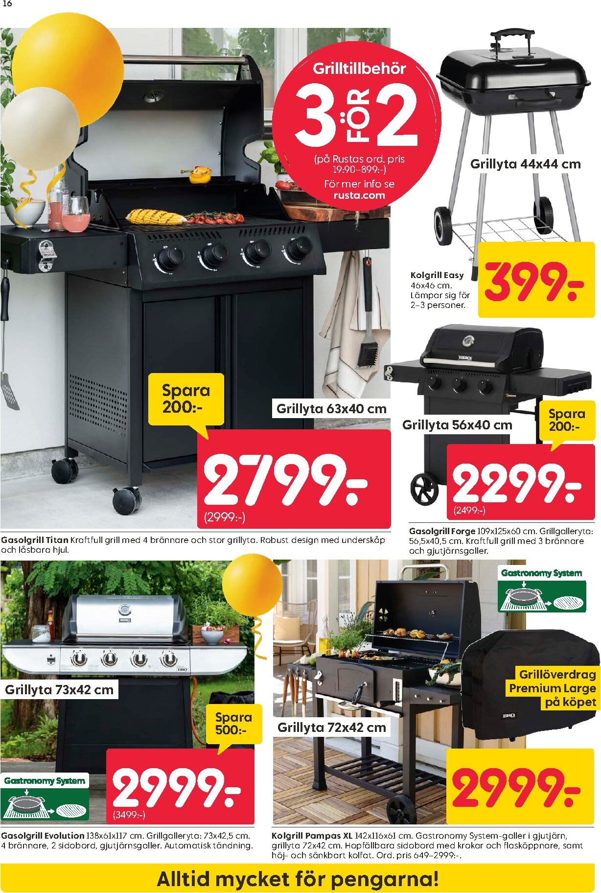 rusta - Aktuellt Rusta reklamblad giltigt från måndag 13/04/2026 till söndag 19/04/2026 - page: 16