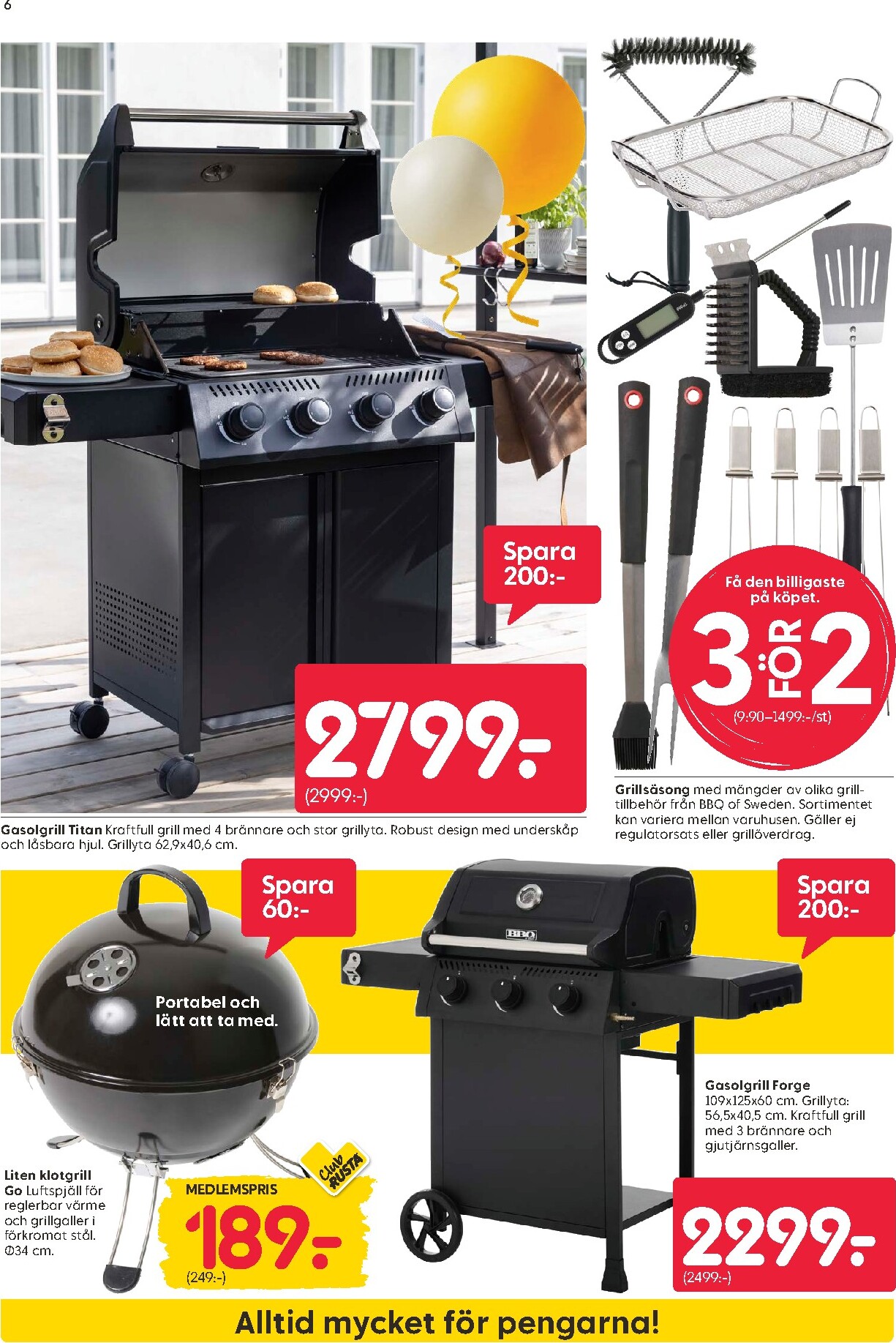 rusta - Aktuellt Rusta reklamblad giltigt från måndag 20/04/2026 till söndag 26/04/2026 - page: 6