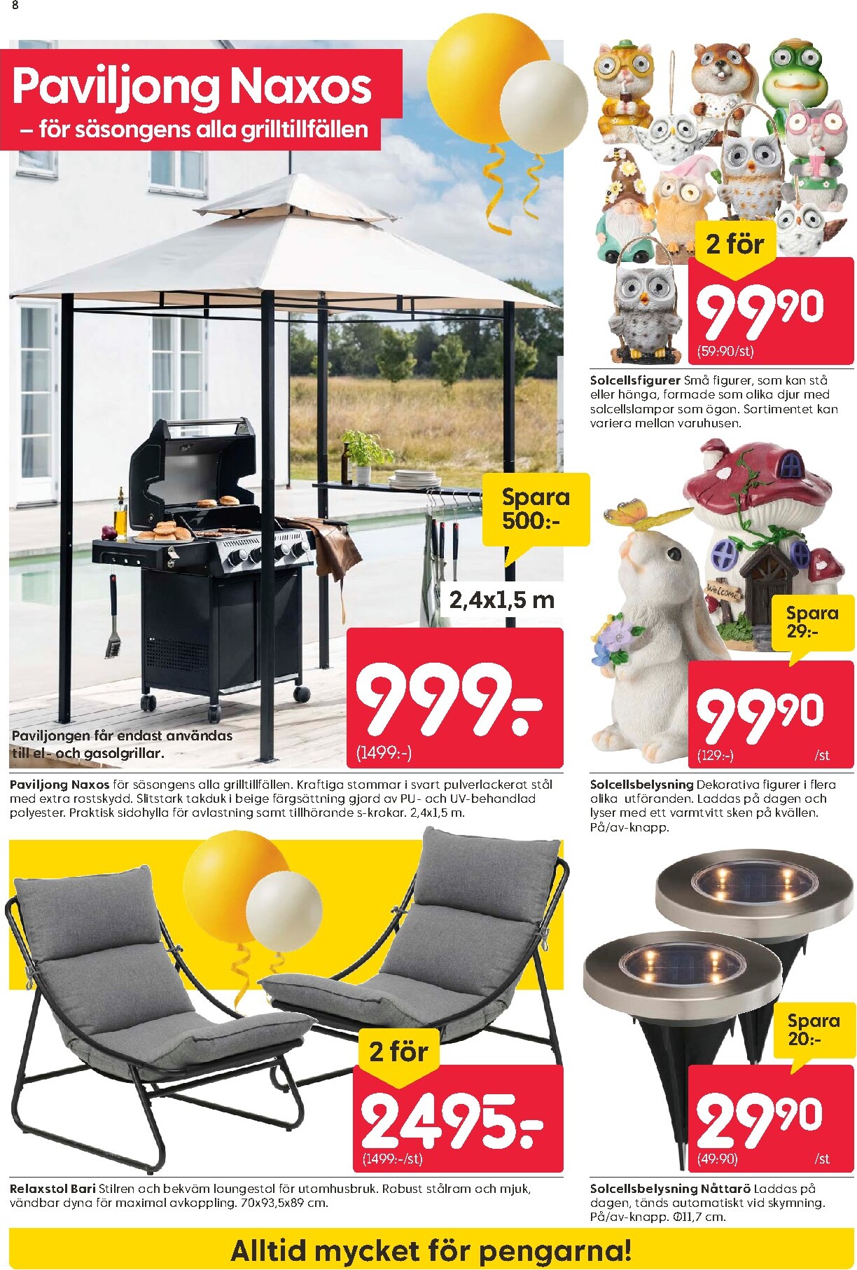 rusta - Aktuellt Rusta reklamblad giltigt från måndag 27/04/2026 till söndag 03/05/2026 - page: 8