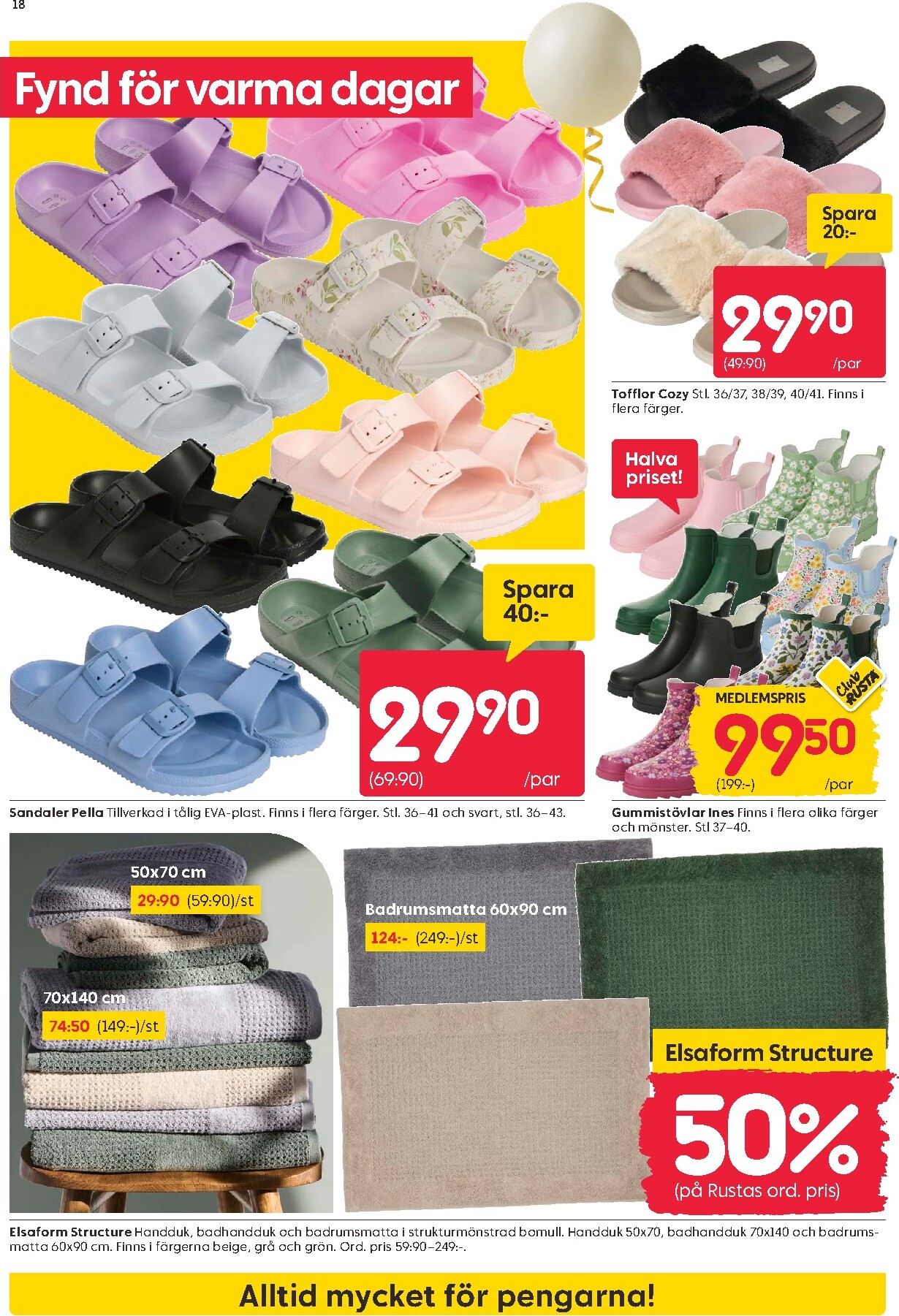 rusta - Aktuellt Rusta reklamblad giltigt från måndag 27/04/2026 till söndag 03/05/2026 - page: 18