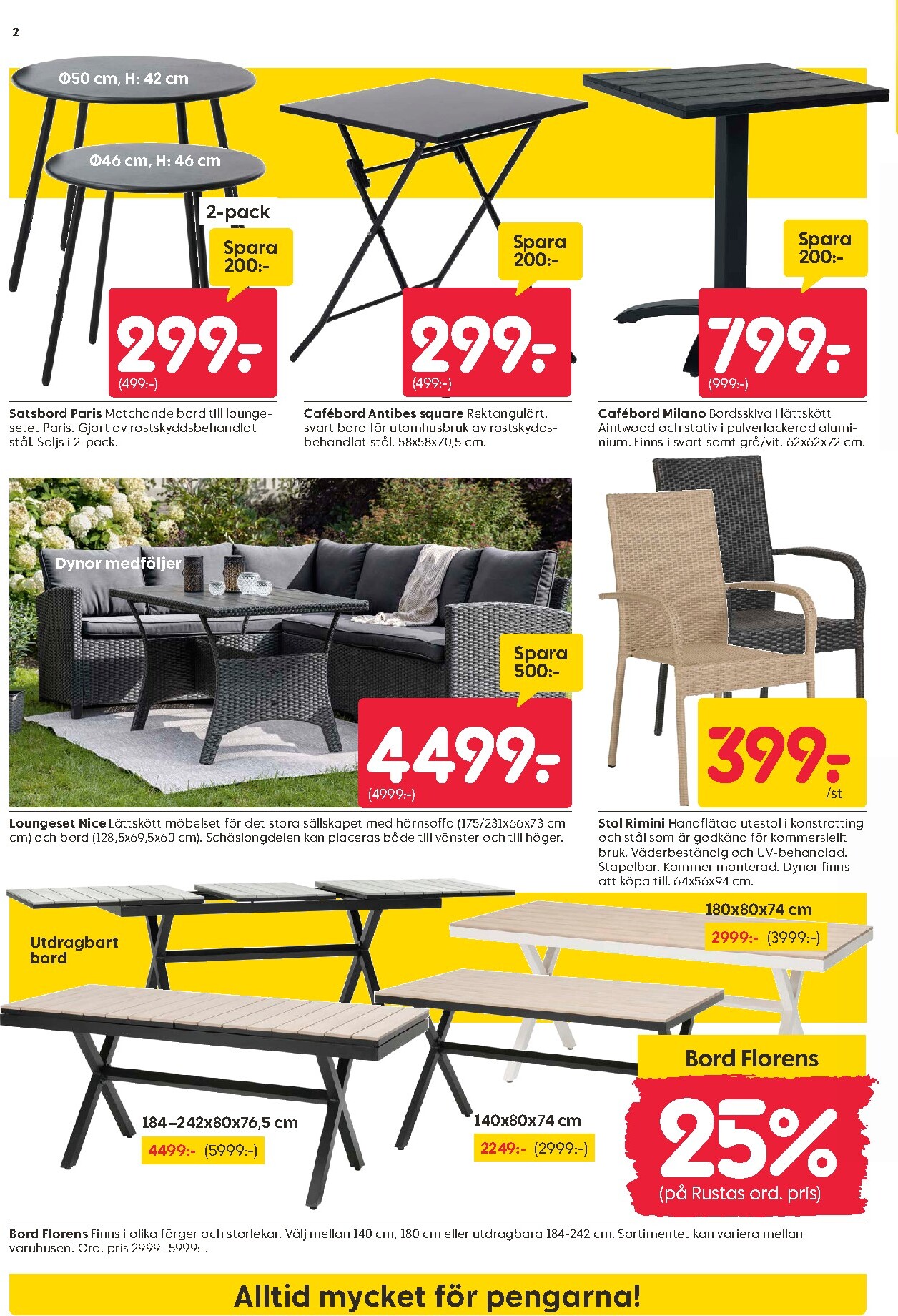 rusta - Aktuellt Rusta reklamblad giltigt från måndag 04/05/2026 till söndag 10/05/2026 - page: 2