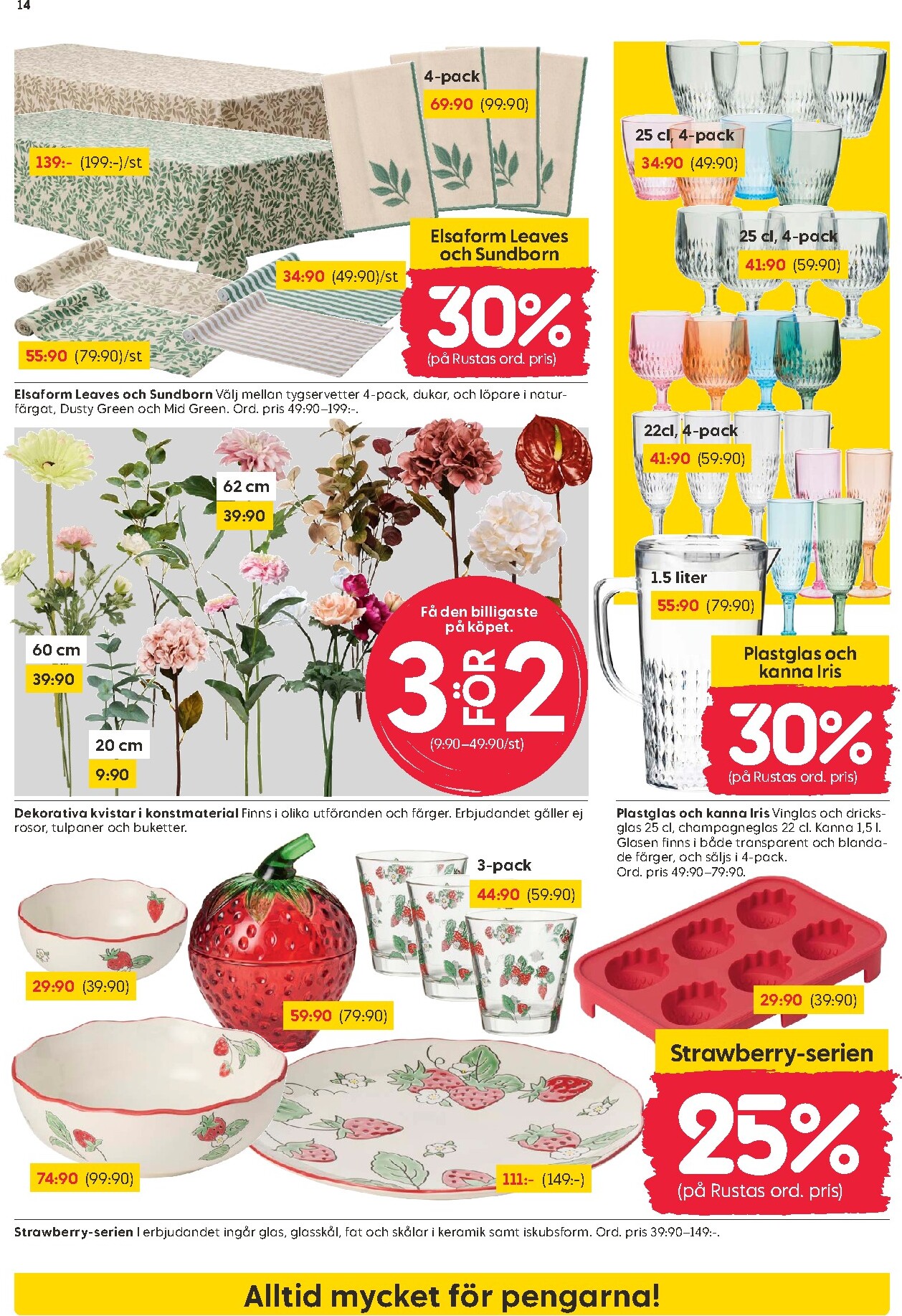 rusta - Aktuellt Rusta reklamblad giltigt från måndag 04/05/2026 till söndag 10/05/2026 - page: 14