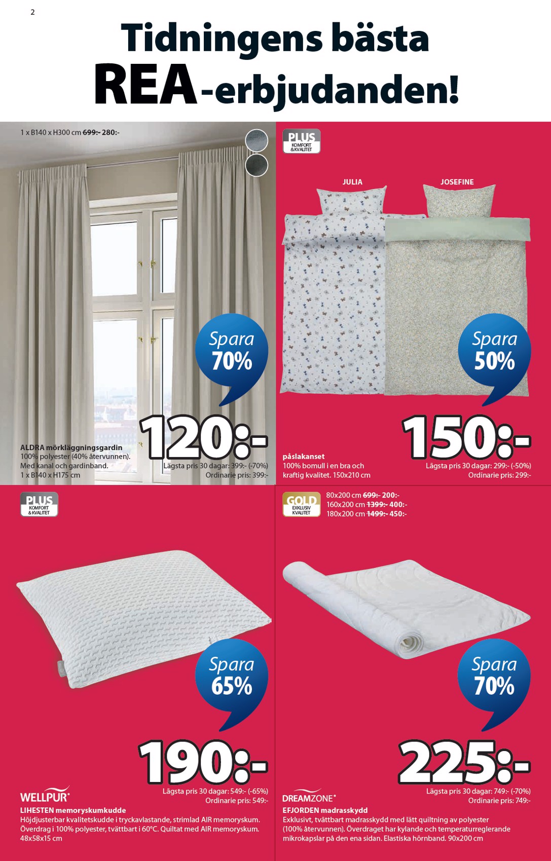 jysk - Aktuellt JYSK reklamblad från måndag, 01/06/2026 till söndag, 28/06/2026 - page: 2