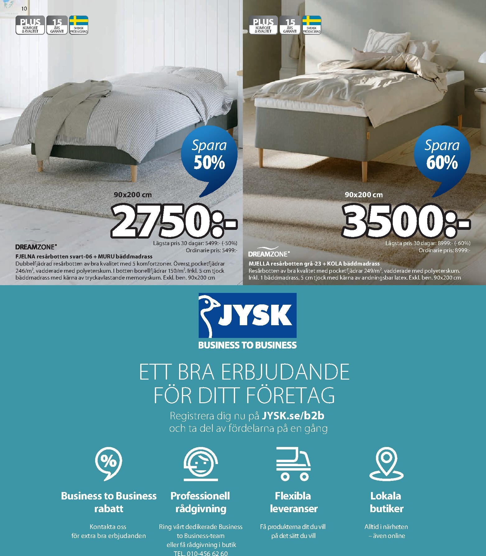 jysk - Aktuellt JYSK reklamblad från måndag, 29/06/2026 till söndag, 26/07/2026 - page: 10