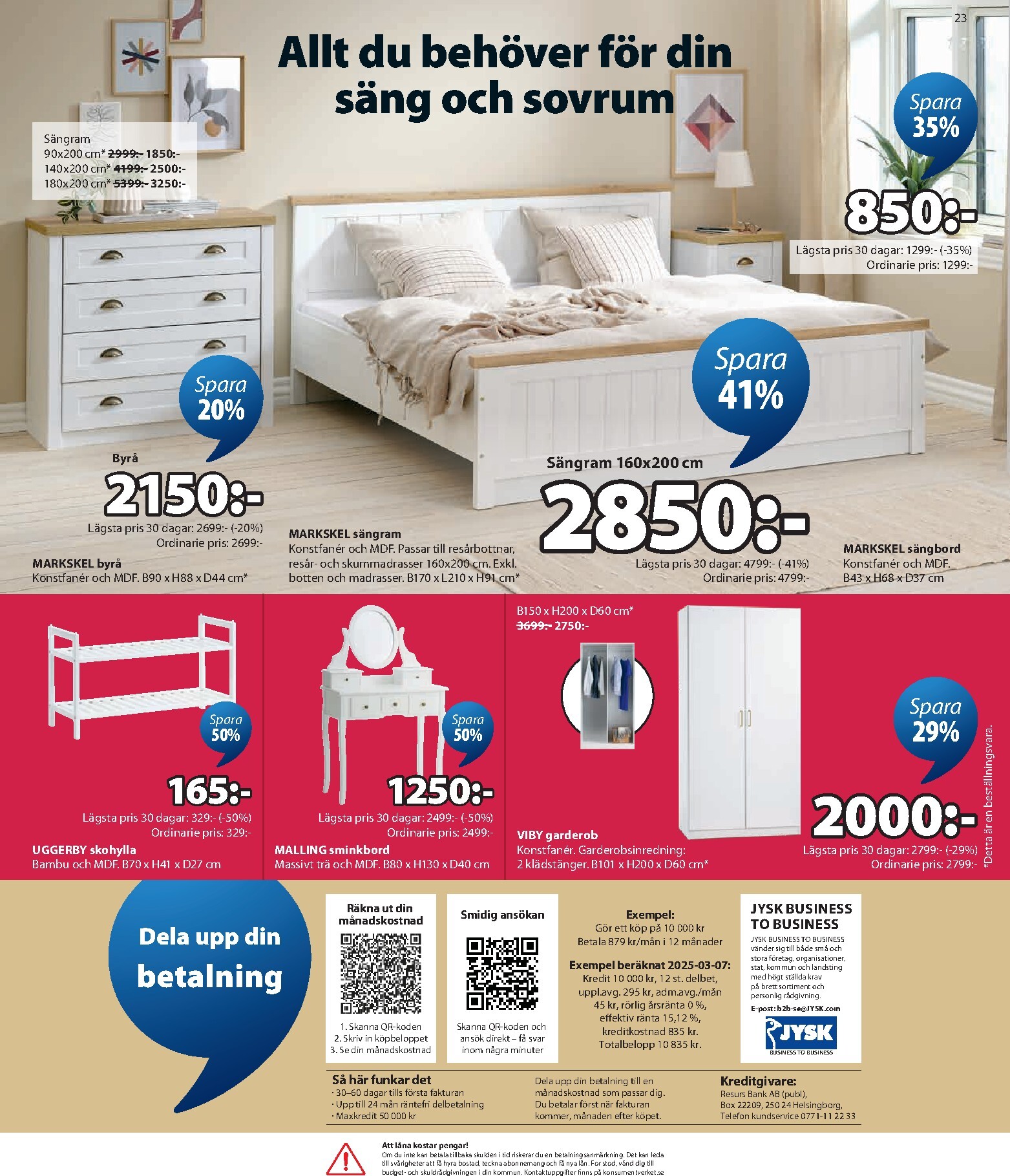 jysk - Aktuellt JYSK reklamblad från måndag, 29/06/2026 till söndag, 26/07/2026 - page: 23