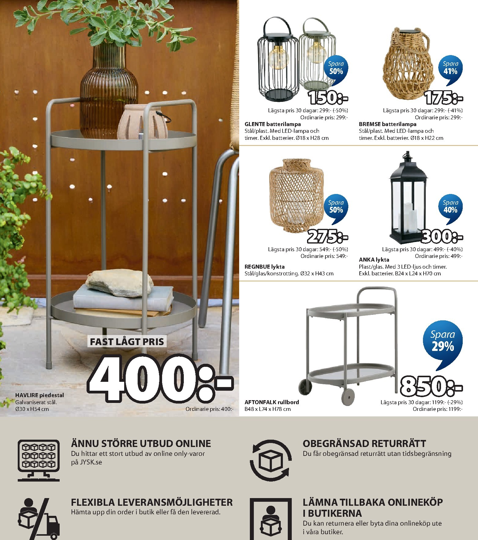 jysk - Aktuellt JYSK reklamblad från måndag, 29/06/2026 till söndag, 26/07/2026 - page: 8