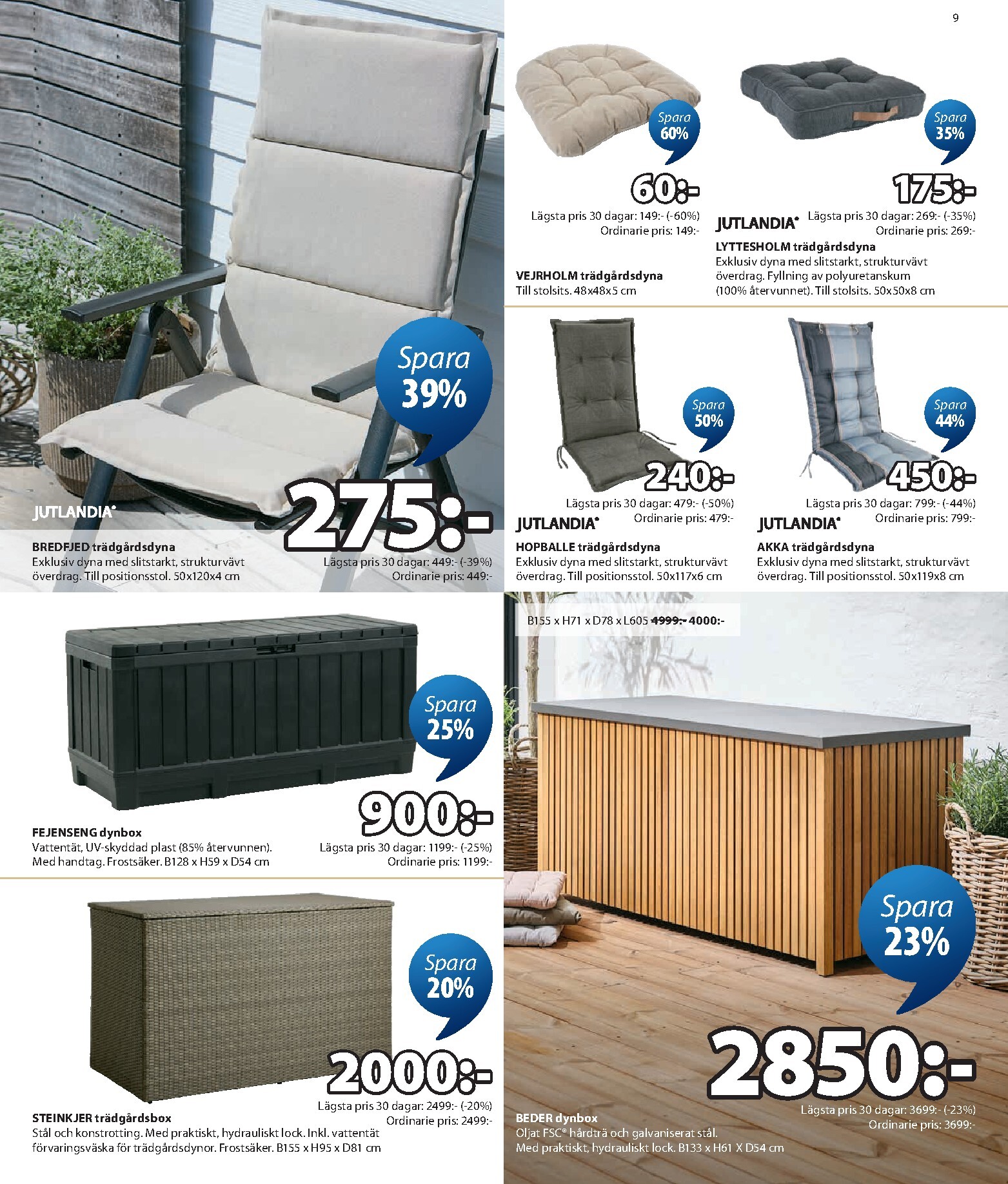 jysk - Aktuellt JYSK reklamblad från måndag, 29/06/2026 till söndag, 26/07/2026 - page: 9