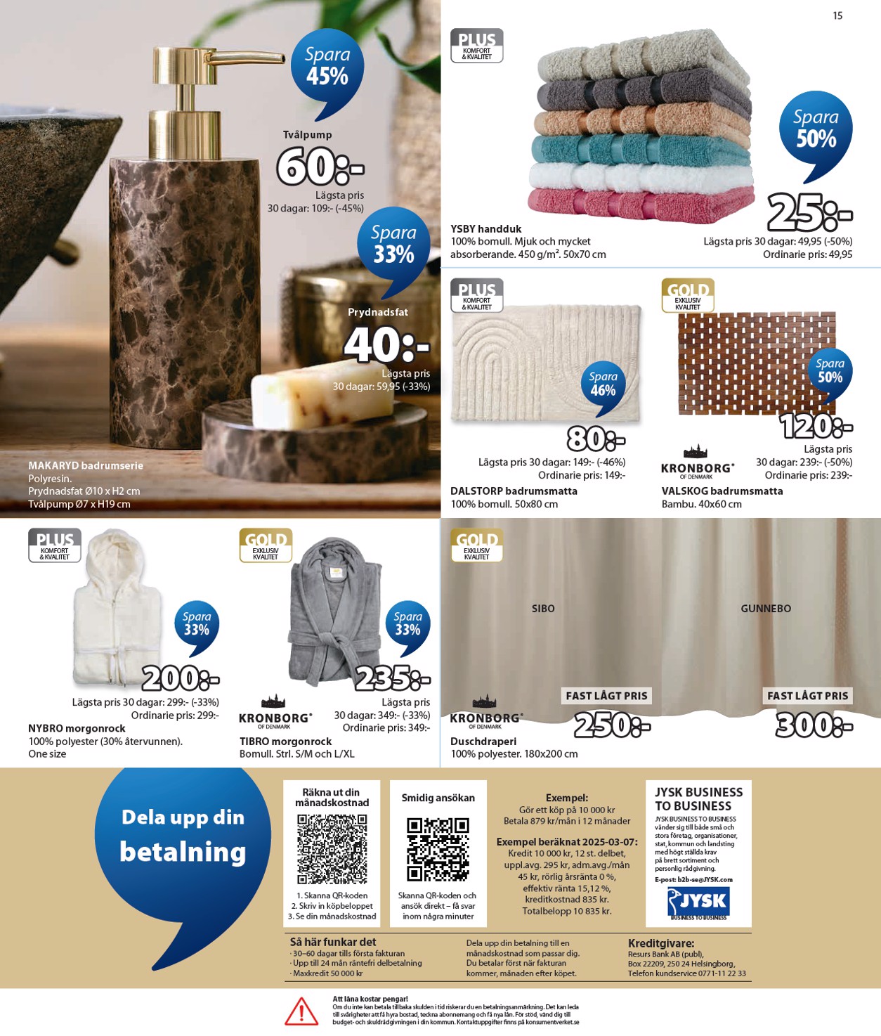 jysk - Aktuellt JYSK reklamblad från måndag, 27/07/2026 till söndag, 06/09/2026 - page: 15