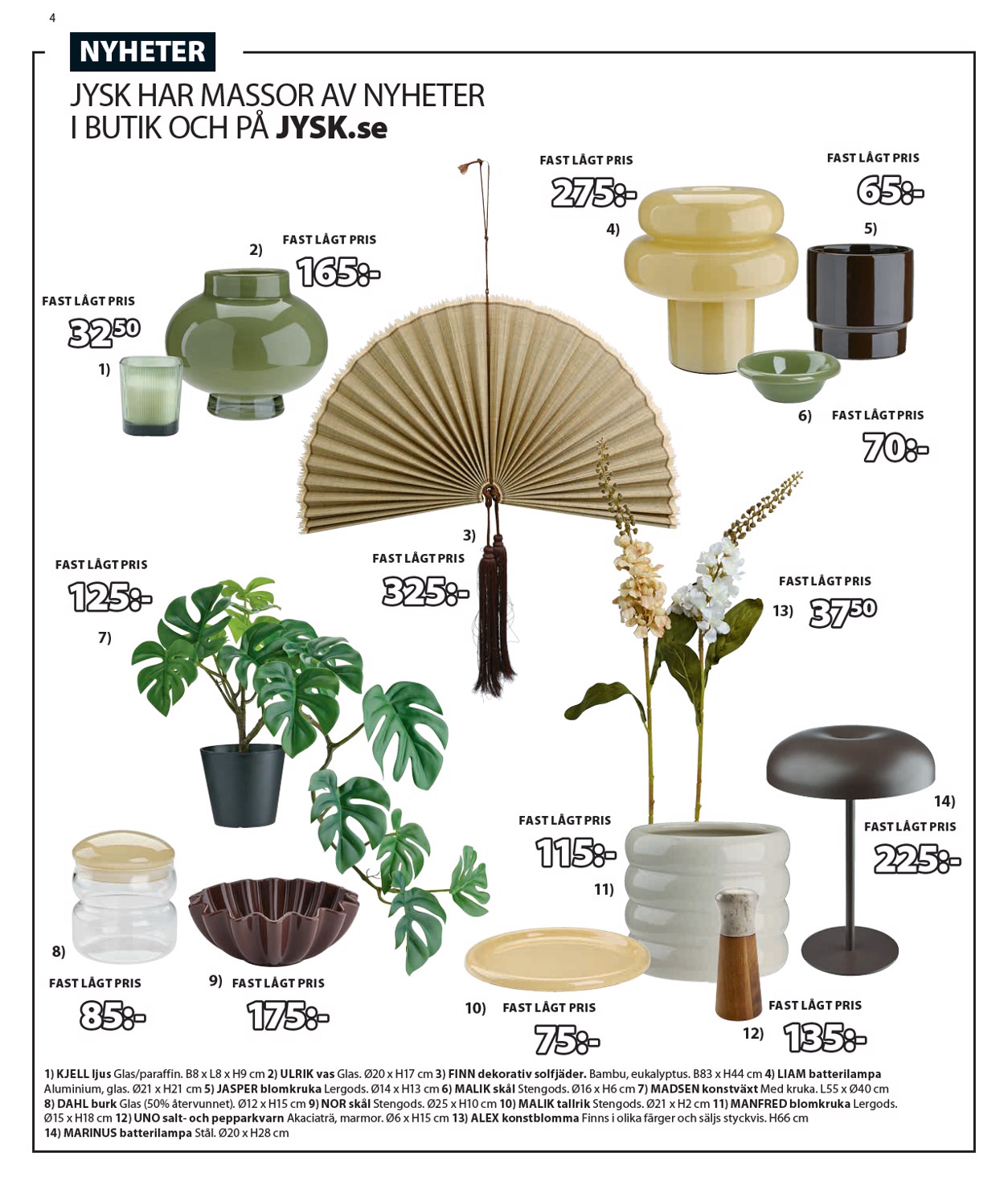 jysk - Aktuellt JYSK reklamblad från måndag, 27/07/2026 till söndag, 06/09/2026 - page: 4