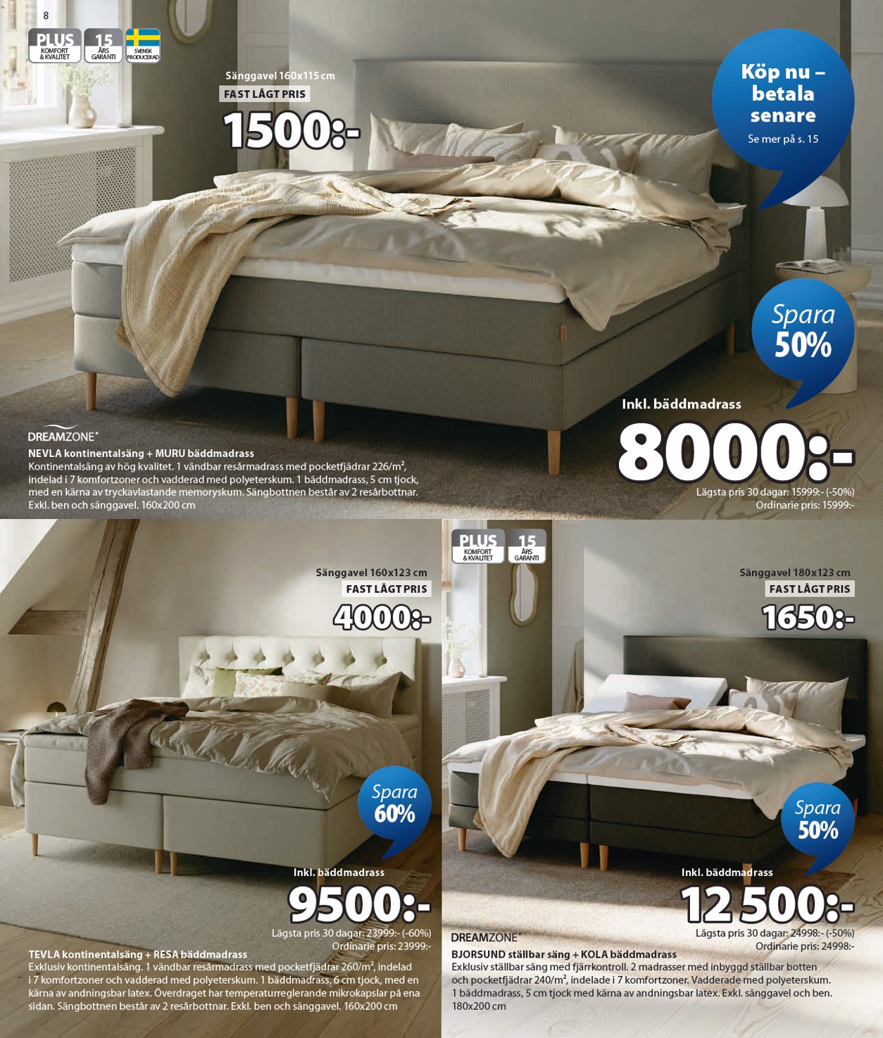 jysk - Aktuellt JYSK reklamblad från måndag, 27/07/2026 till söndag, 06/09/2026 - page: 8
