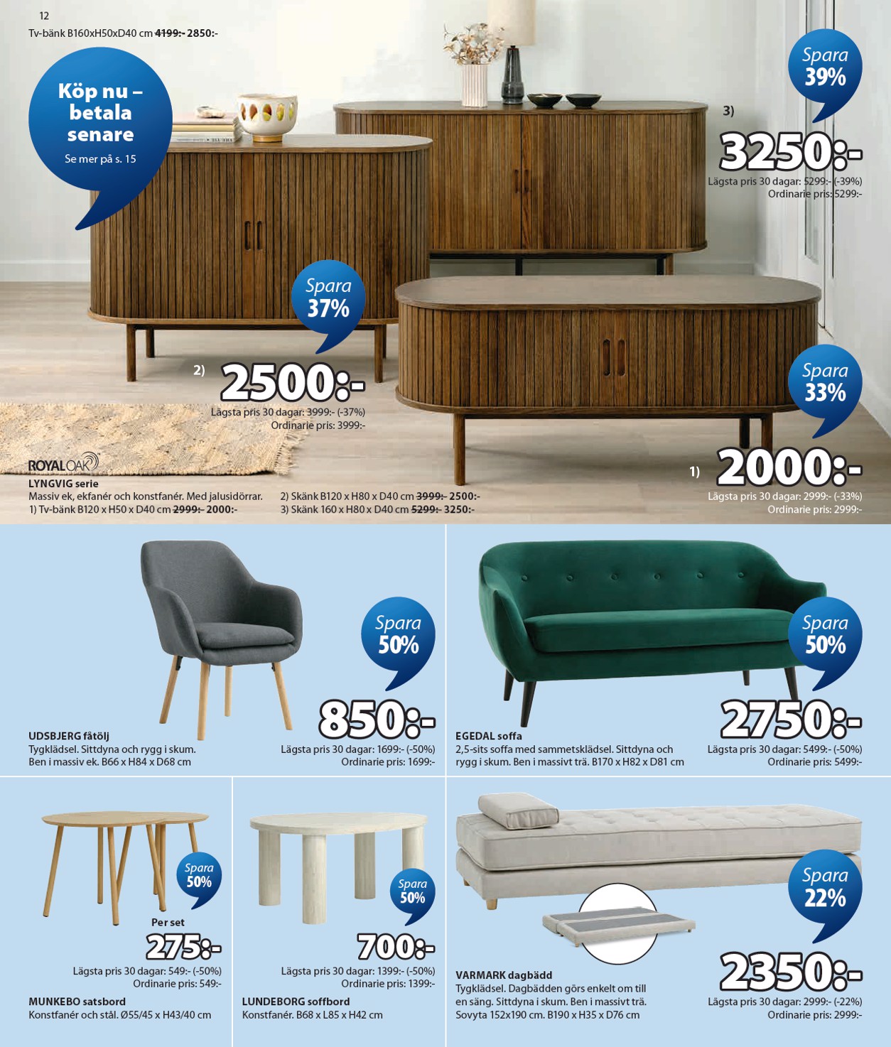 jysk - Aktuellt JYSK reklamblad från måndag, 27/07/2026 till söndag, 06/09/2026 - page: 12